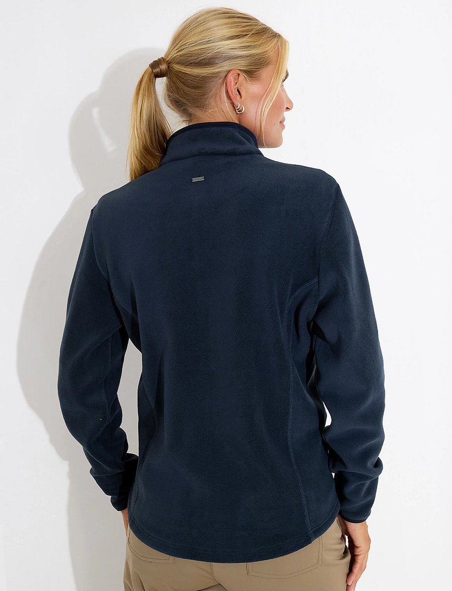 Abacus - Lds Foxhills midlayer fullzip - navy - 2