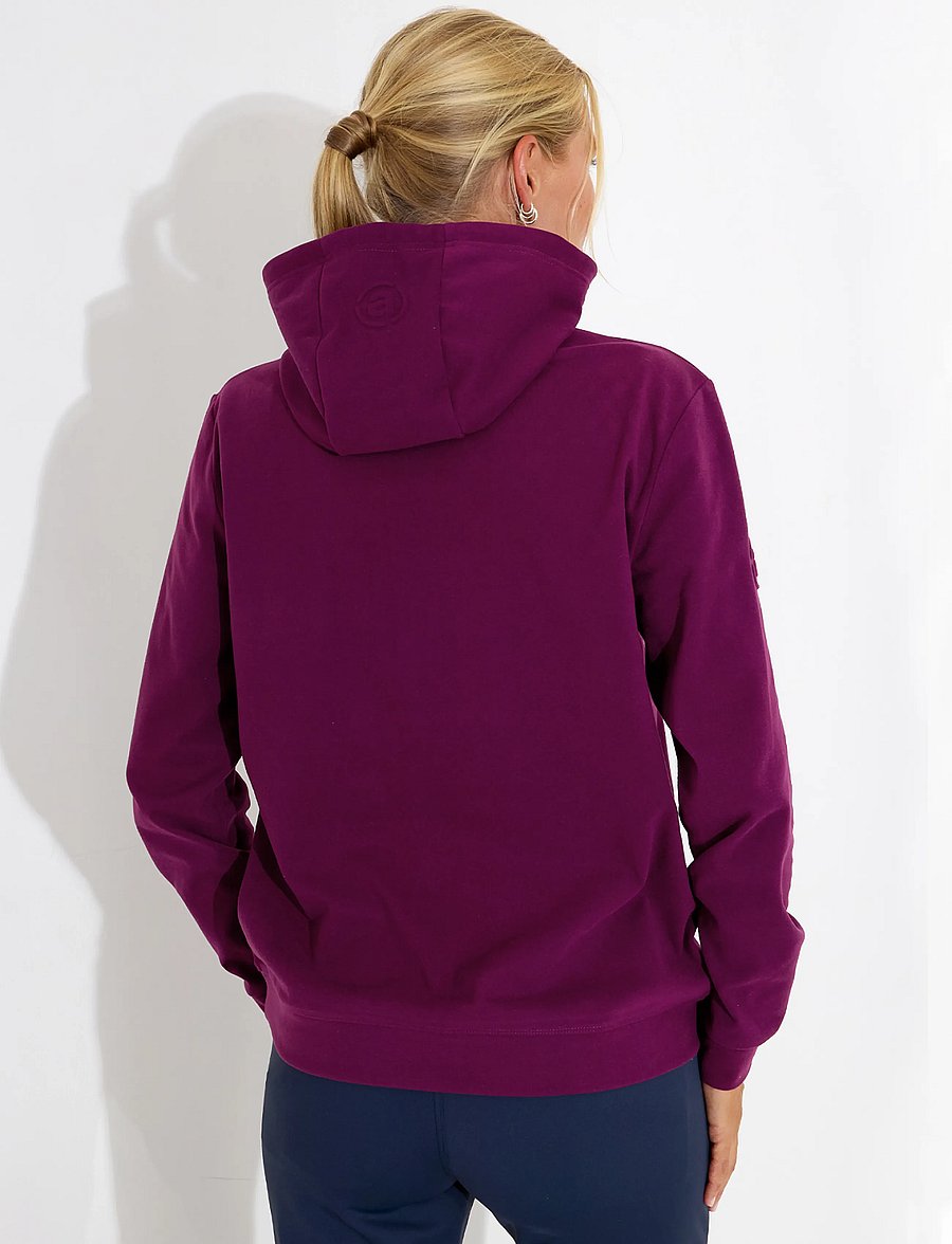 Abacus - Lds Banff hoodie - beetroot - 2