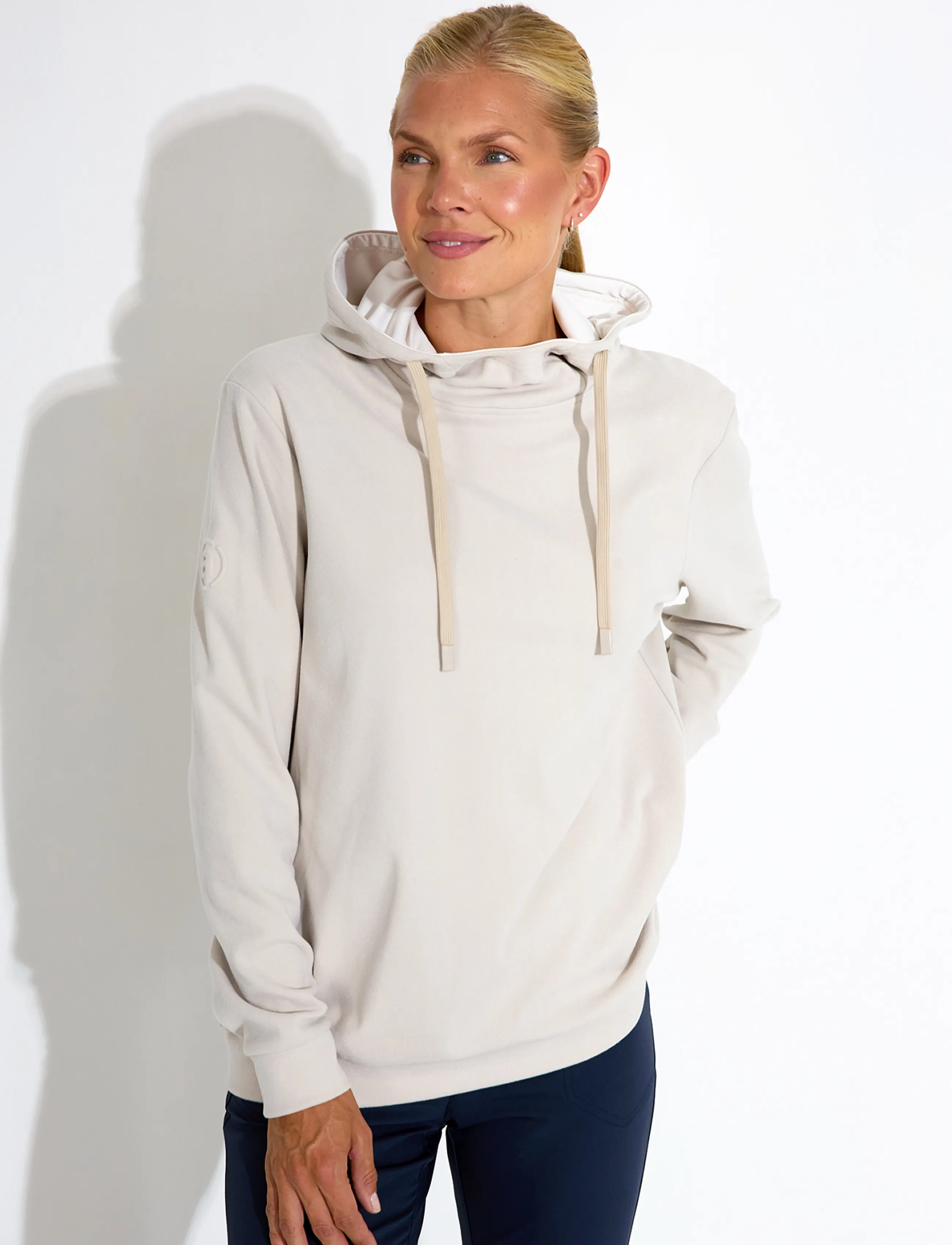 Abacus Lds Banff Hoodie, XS, Cream, Sport Sweatshirts & Hoodies > Sport Hoodies, Dame
