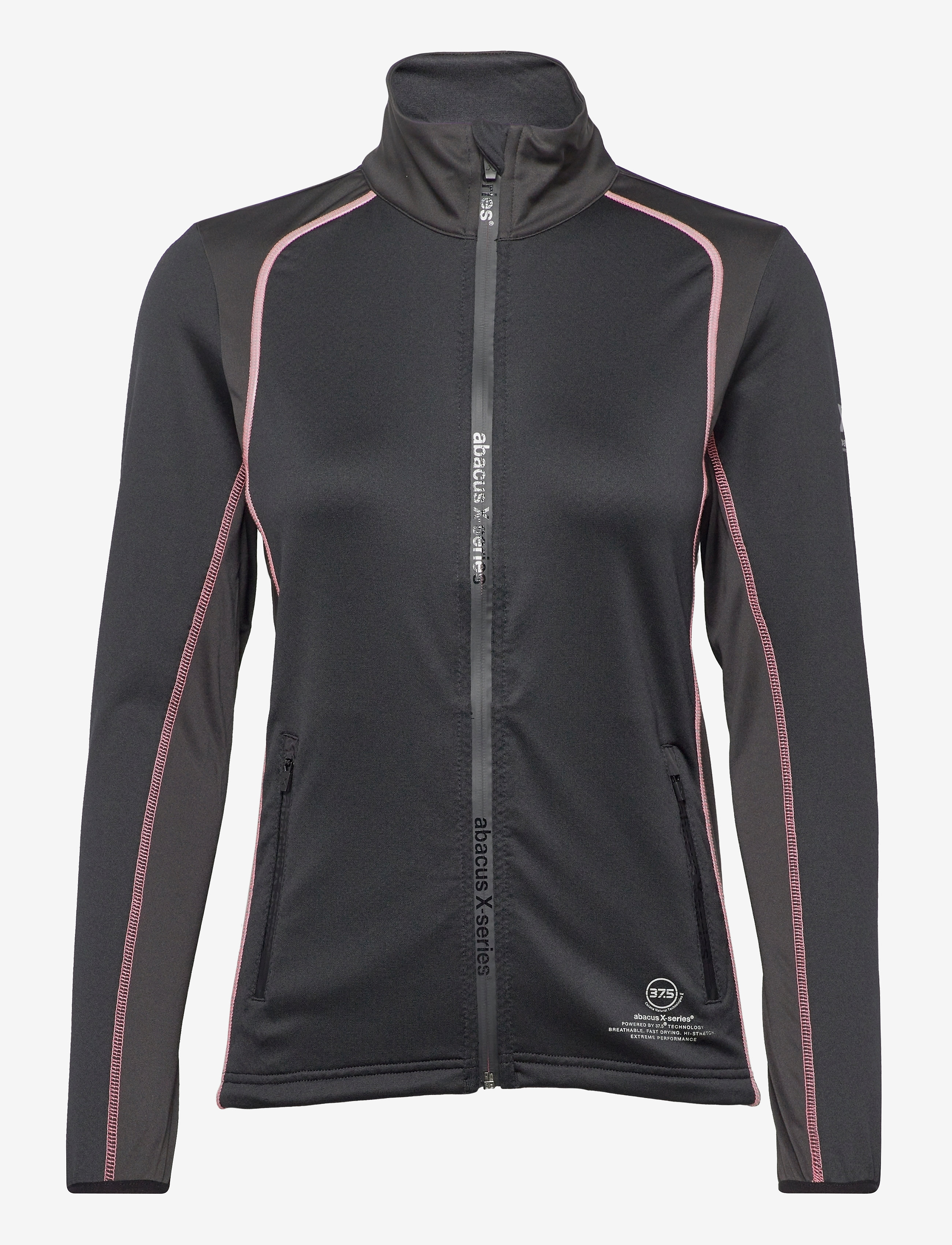 ABACUS Lds Grand 37.5 Fleecejacket Schwarz - XS - Damen