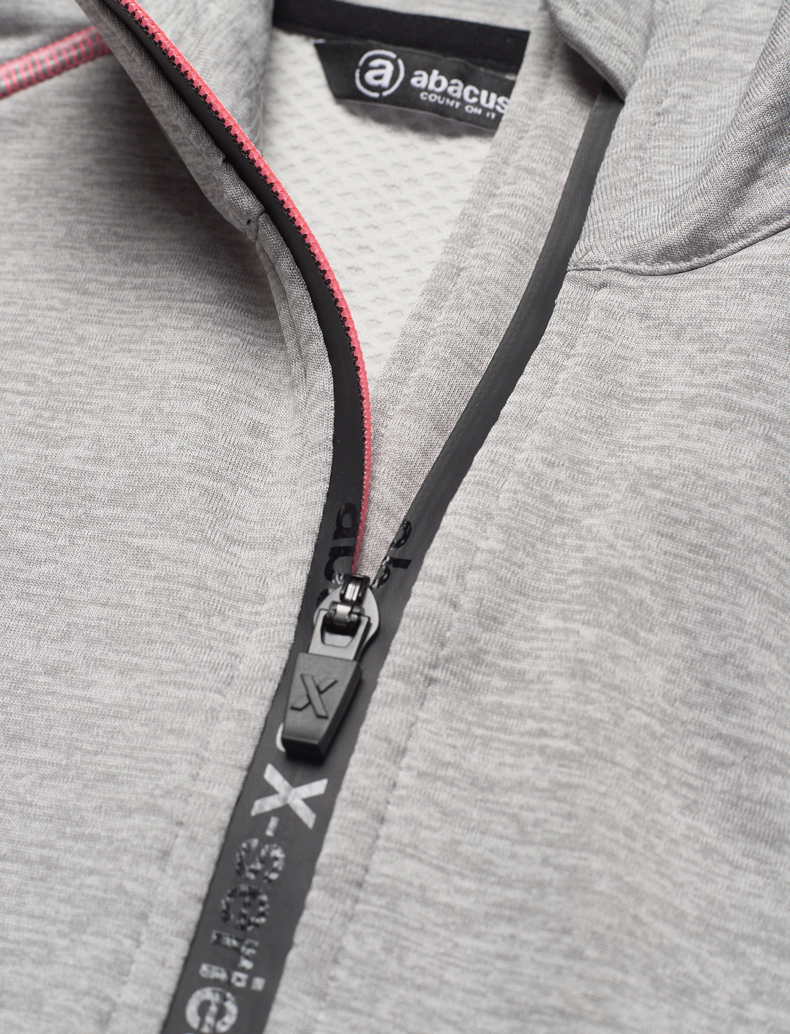 Abacus - Lds Grand 37.5 fleecejacket - midlayer-jakker - greymelange - 2