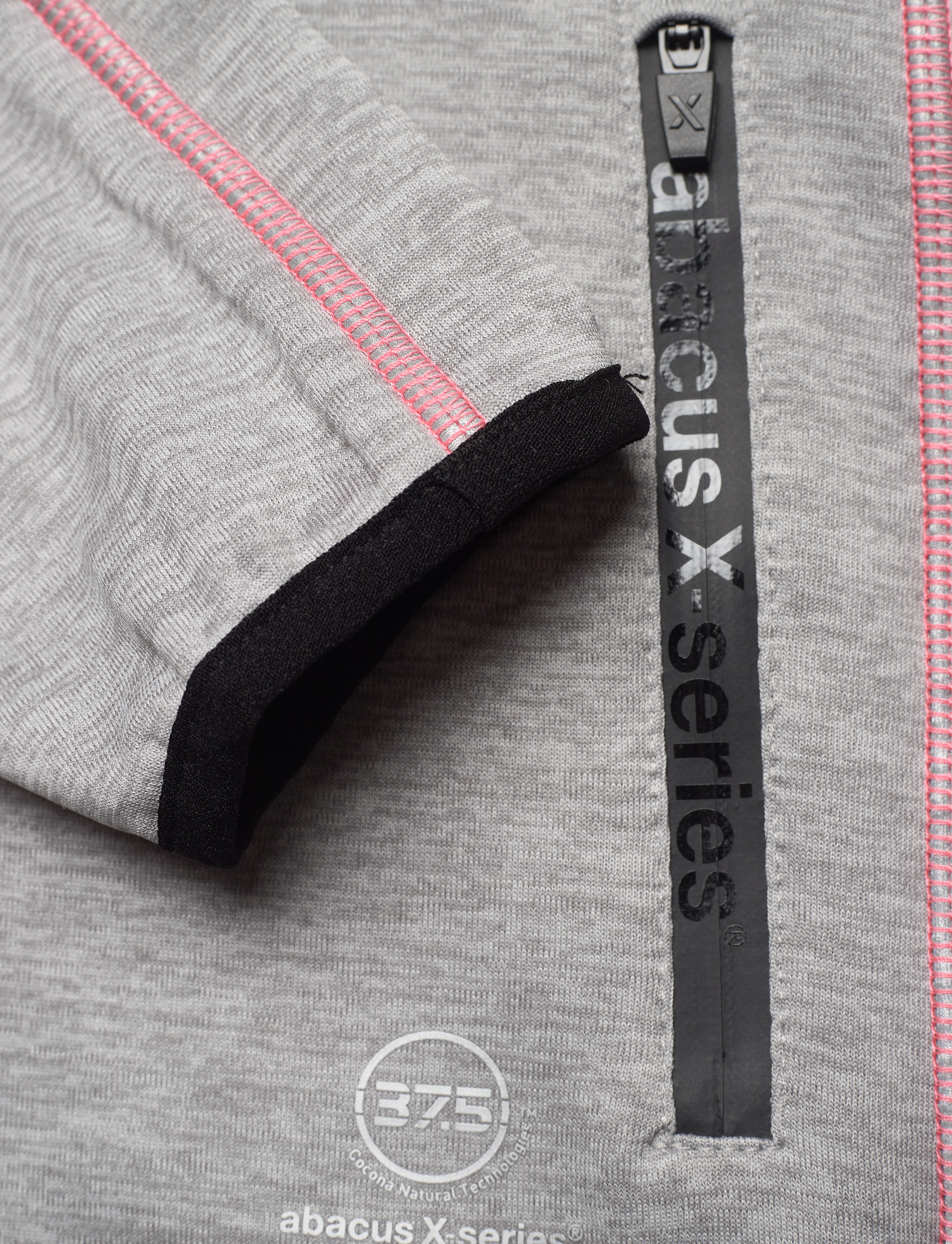 Abacus - Lds Grand 37.5 fleecejacket - midlayer-jakker - greymelange - 3