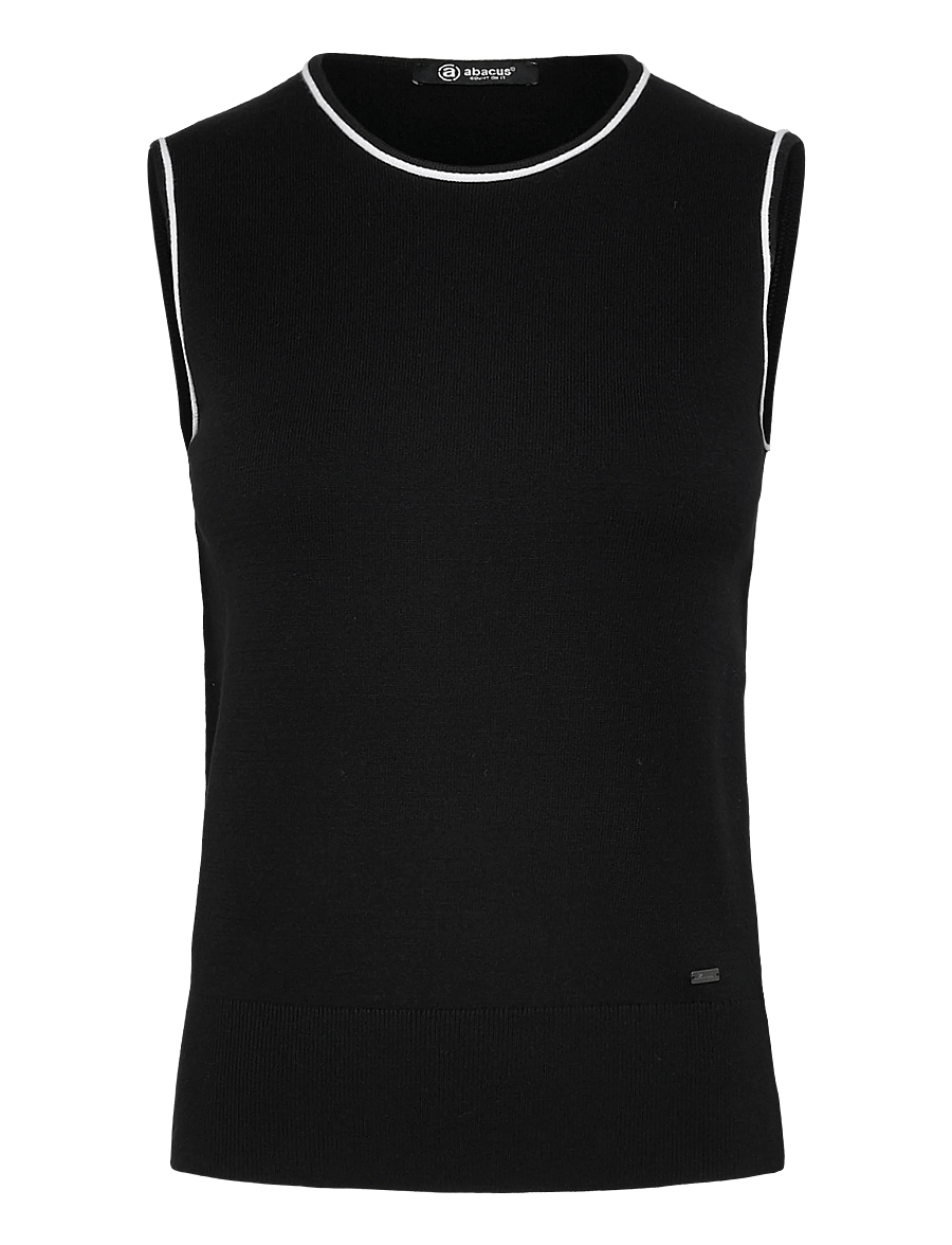 Abacus - Lds Niblick sleeveless - toppar & t-shirts - black - 1