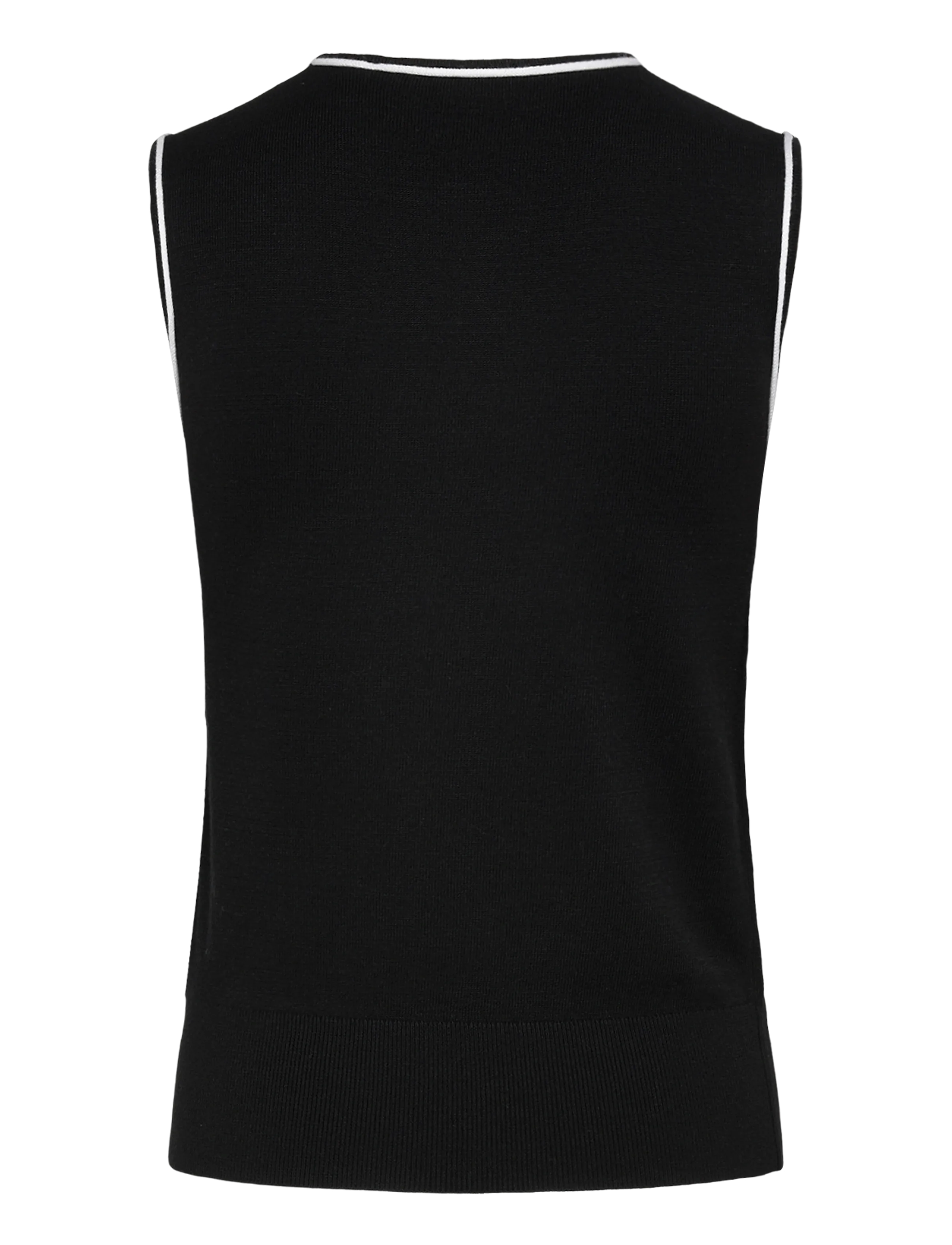 Abacus - Lds Niblick sleeveless - tank tops - black - 2