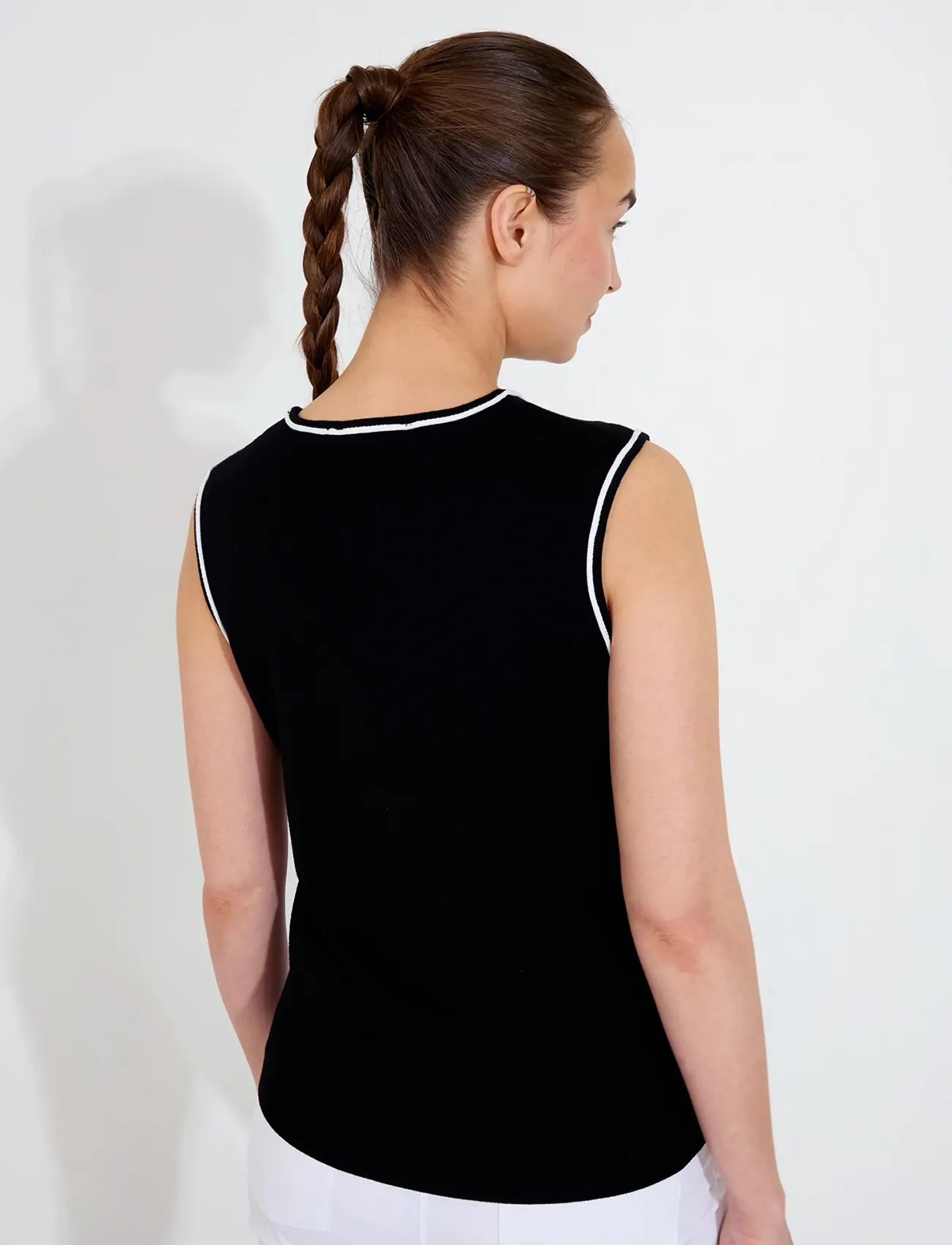 Abacus - Lds Niblick sleeveless - tank tops - black - 3