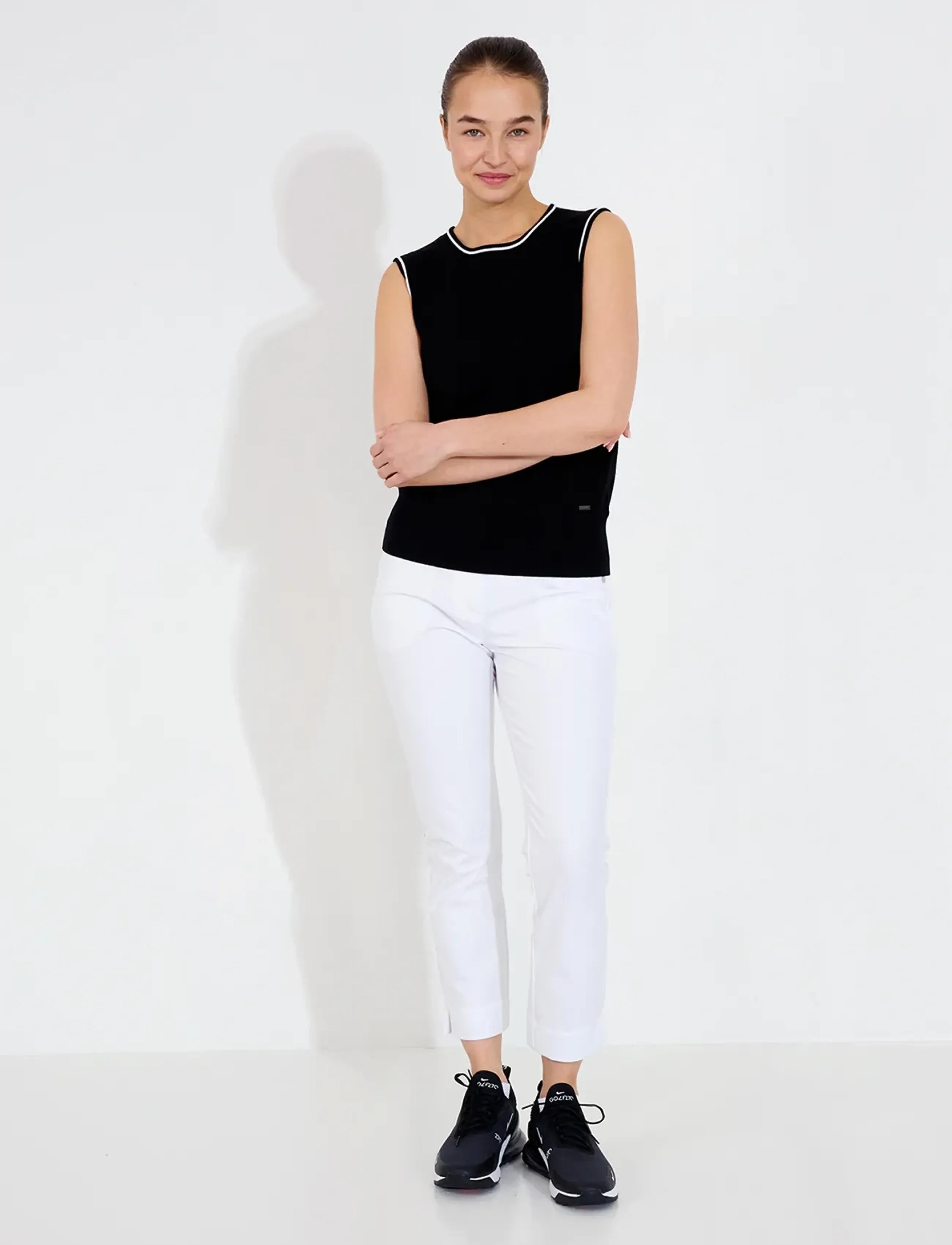 Abacus - Lds Niblick sleeveless - tank tops - black - 4