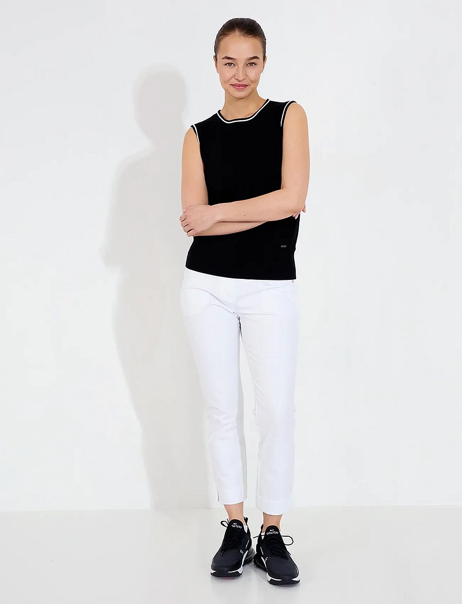 Abacus - Lds Niblick sleeveless - toppar & t-shirts - black - 4