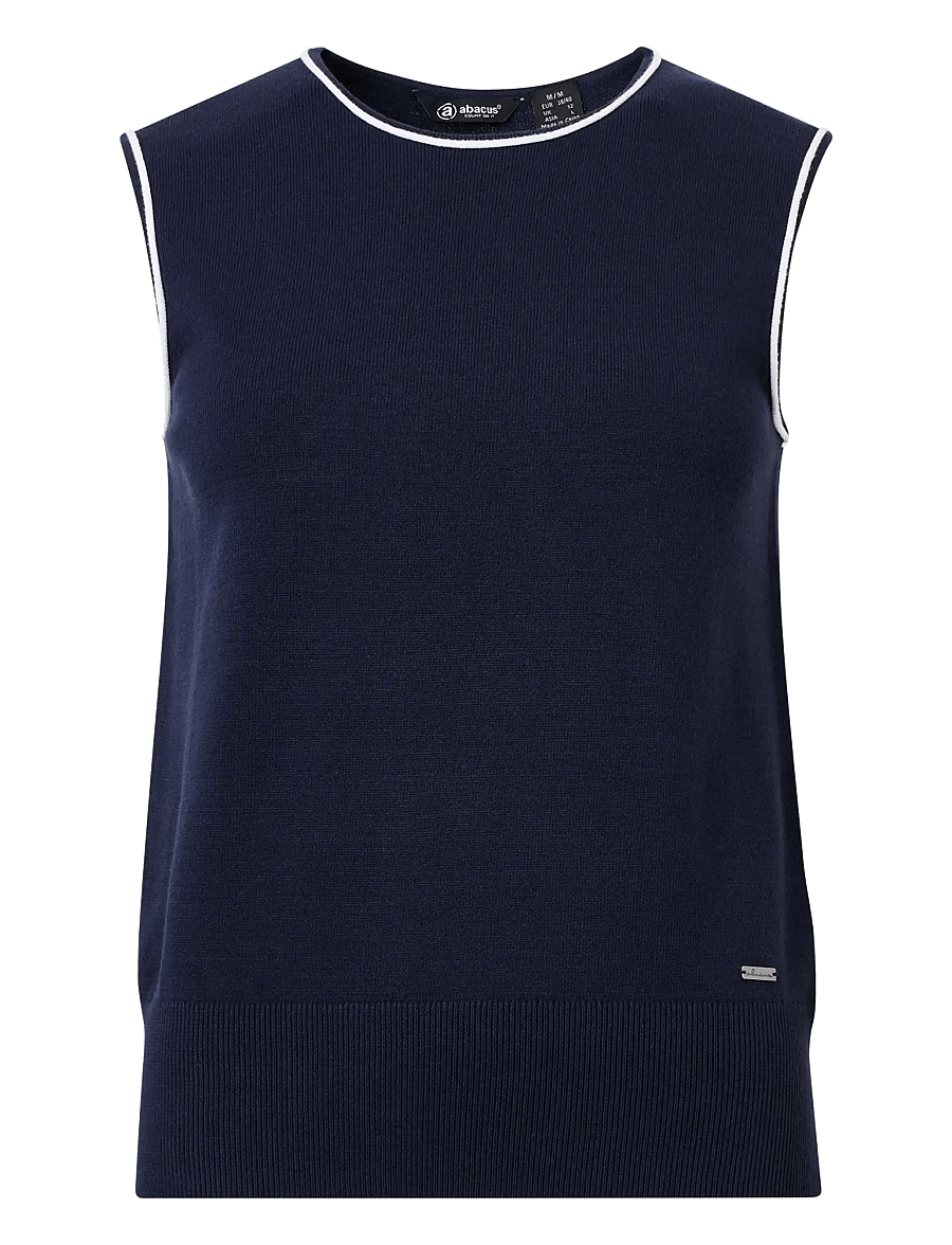 Abacus - Lds Niblick sleeveless - tank tops - navy - 1