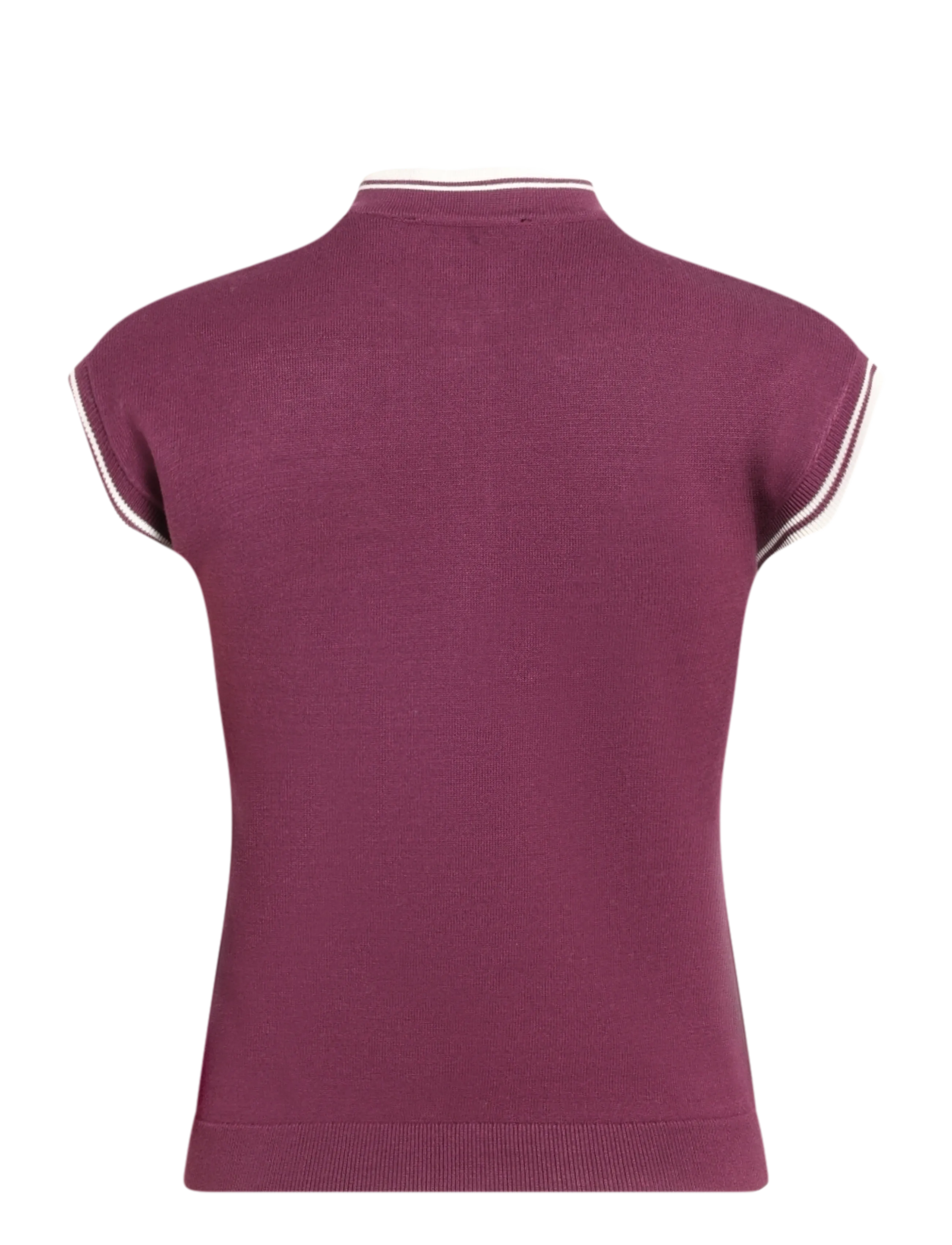 Abacus - Lds Niblick cupsleeve - toppe & t-shirts - beetroot - 2