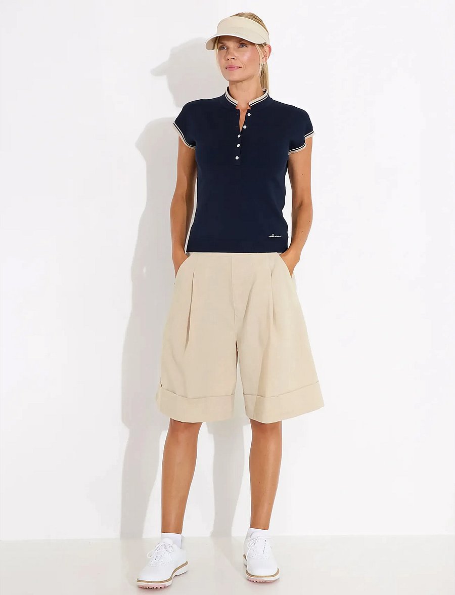 Abacus - Lds Niblick cupsleeve - alussärgid ja t-särgid - navy - 3