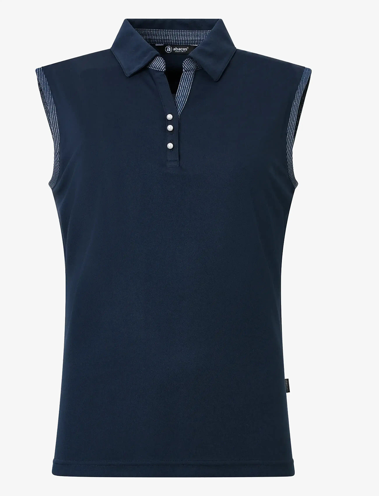 Abacus - Lds Bovey drycool sleeveless - alussärgid ja t-särgid - navy - 1