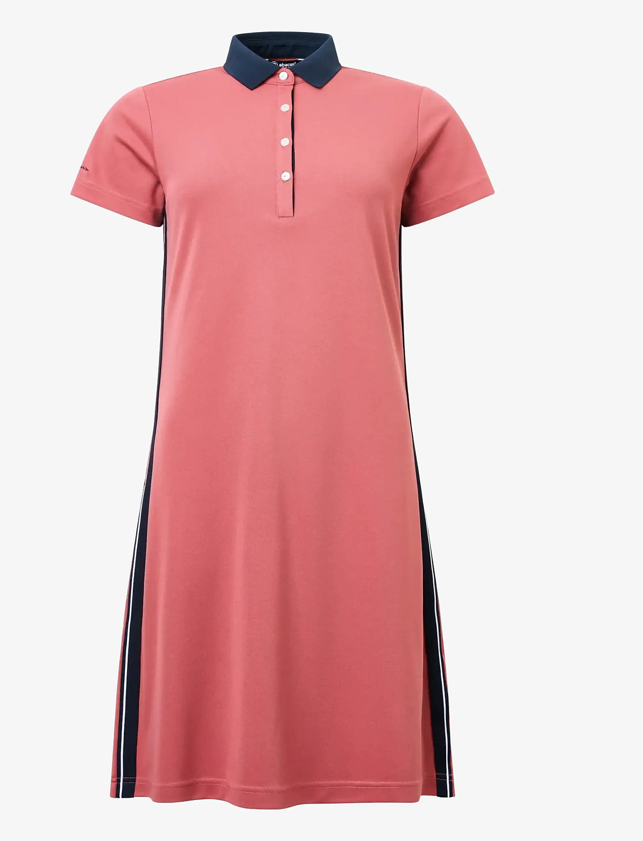Abacus - Lds Peggy dress - kjoler & nederdele - dusty rose - 1