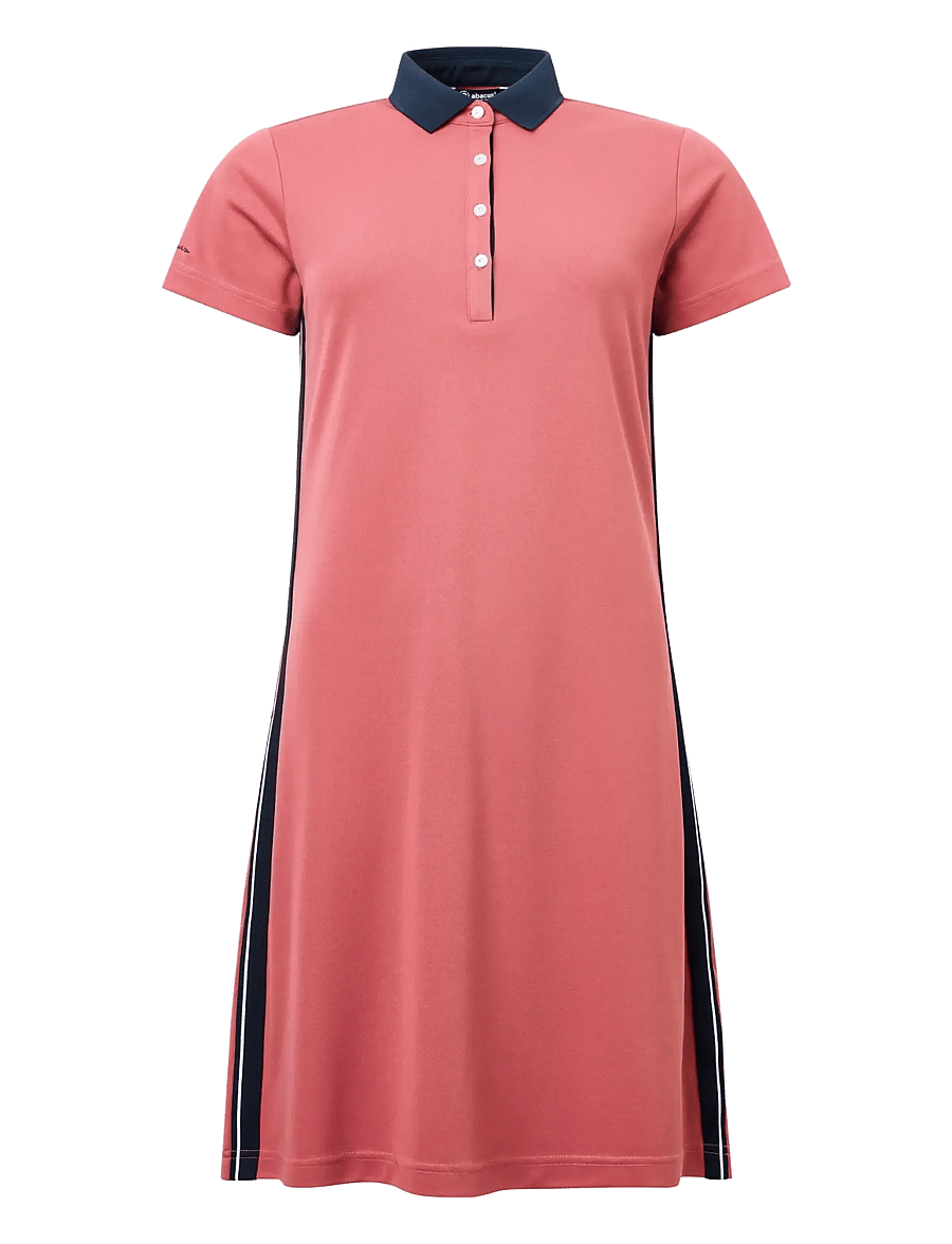 Abacus - Lds Peggy dress - kleider & röcke - dusty rose - 1