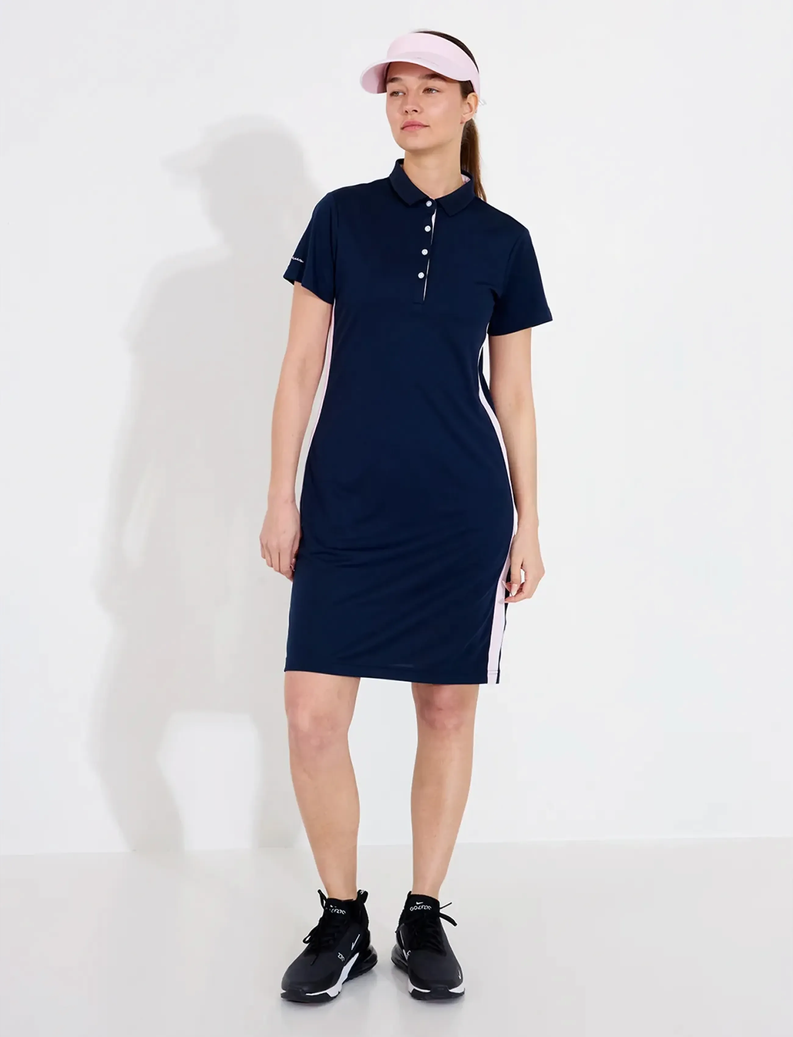 Abacus Lds Peggy Dress, L, Navy, Sport Kjoler Og Nederdele > Sport Dresses, Dame