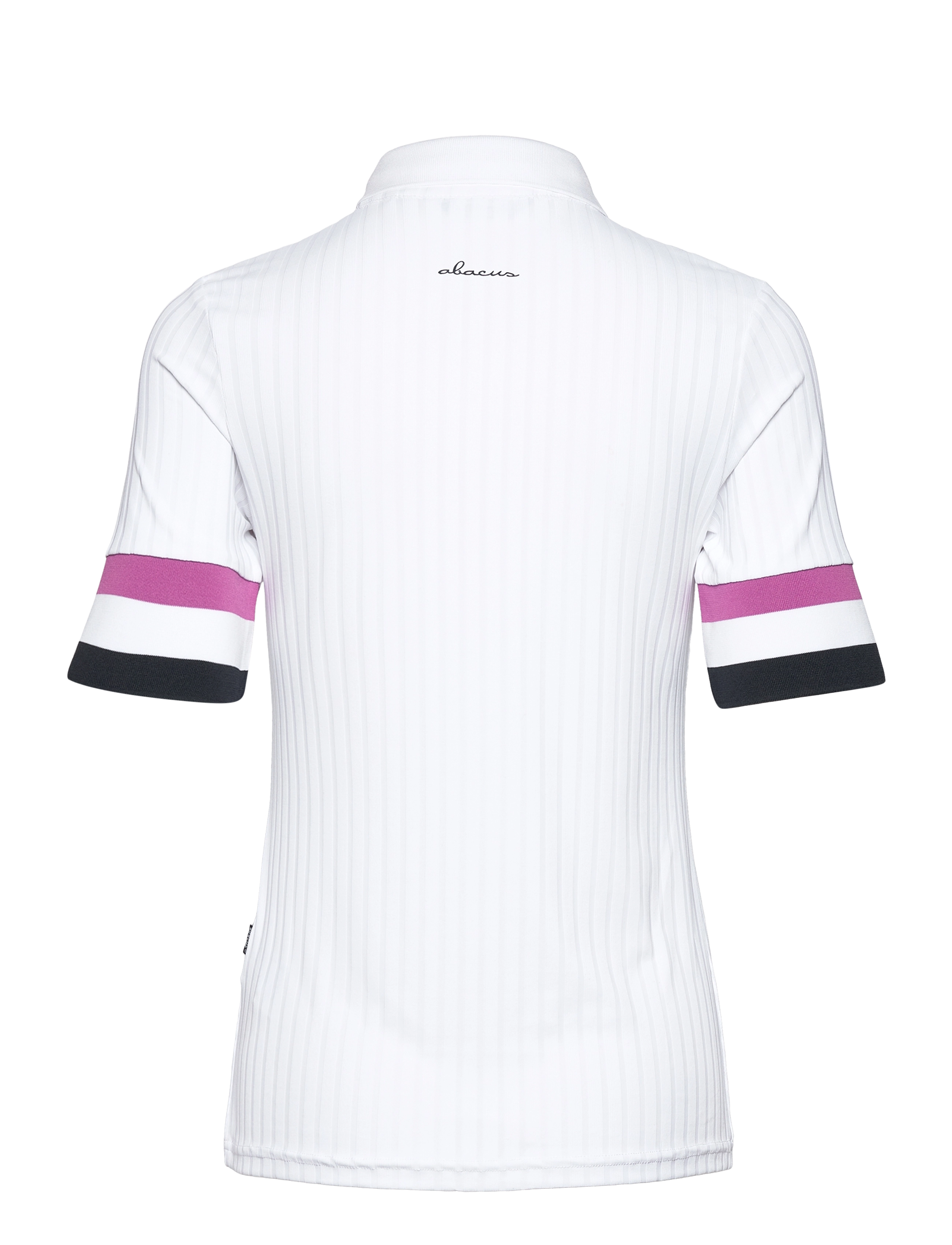 Abacus - Lds Pebble halfsleeve - white/iris - 2