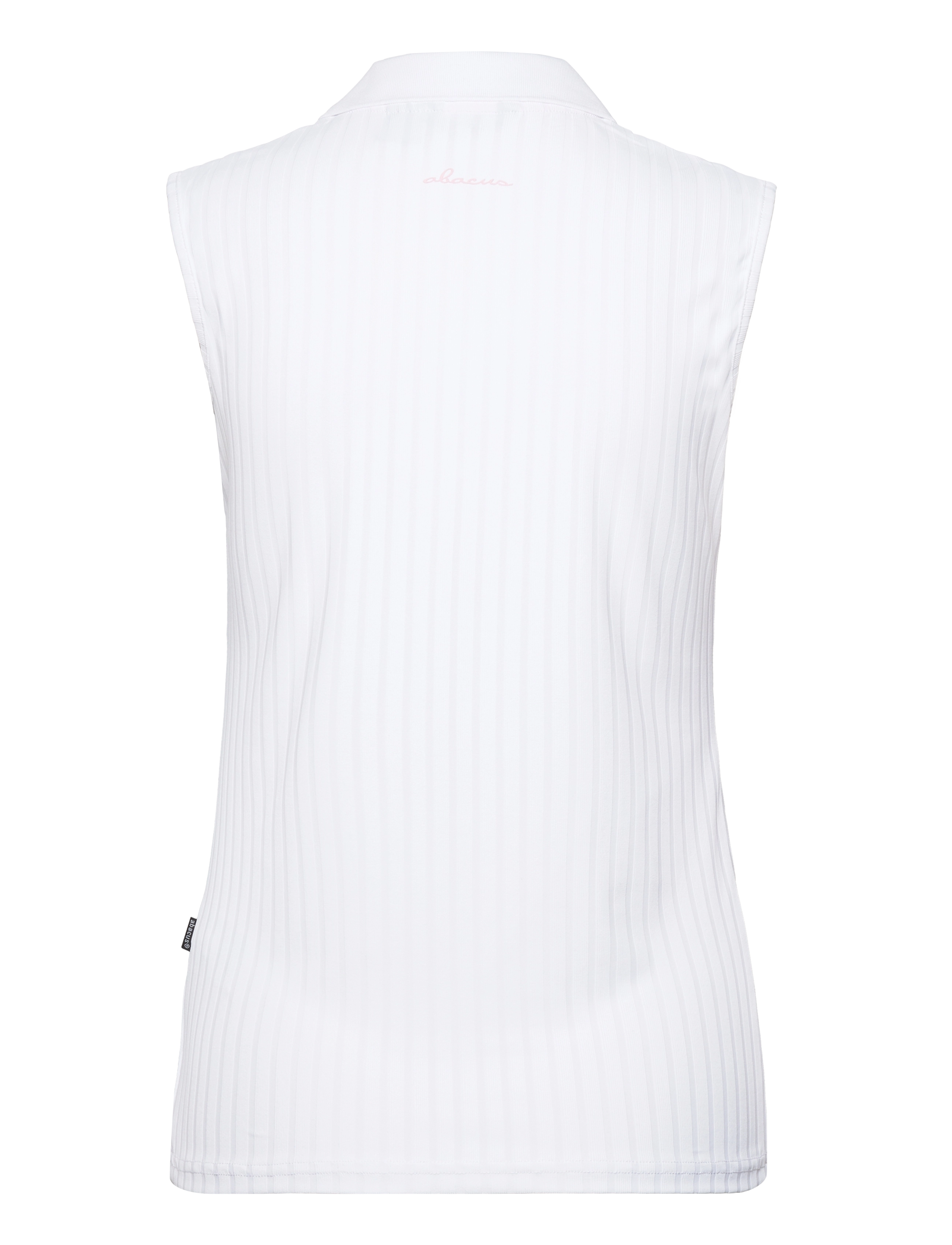 Abacus - Lds Pebble sleeveless - white/begonia - 1