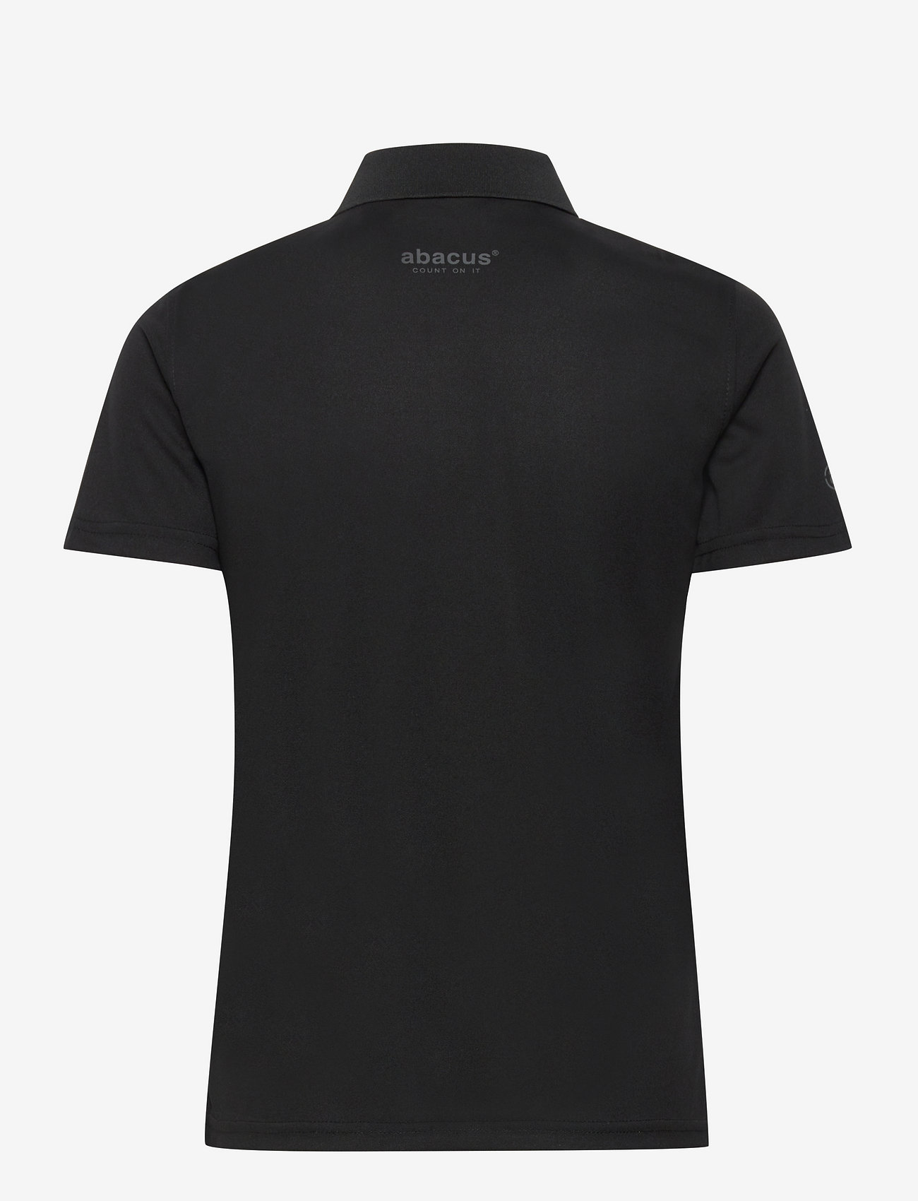 Abacus - Lds Cray drycool polo - oberteile & t-shirts - black - 2