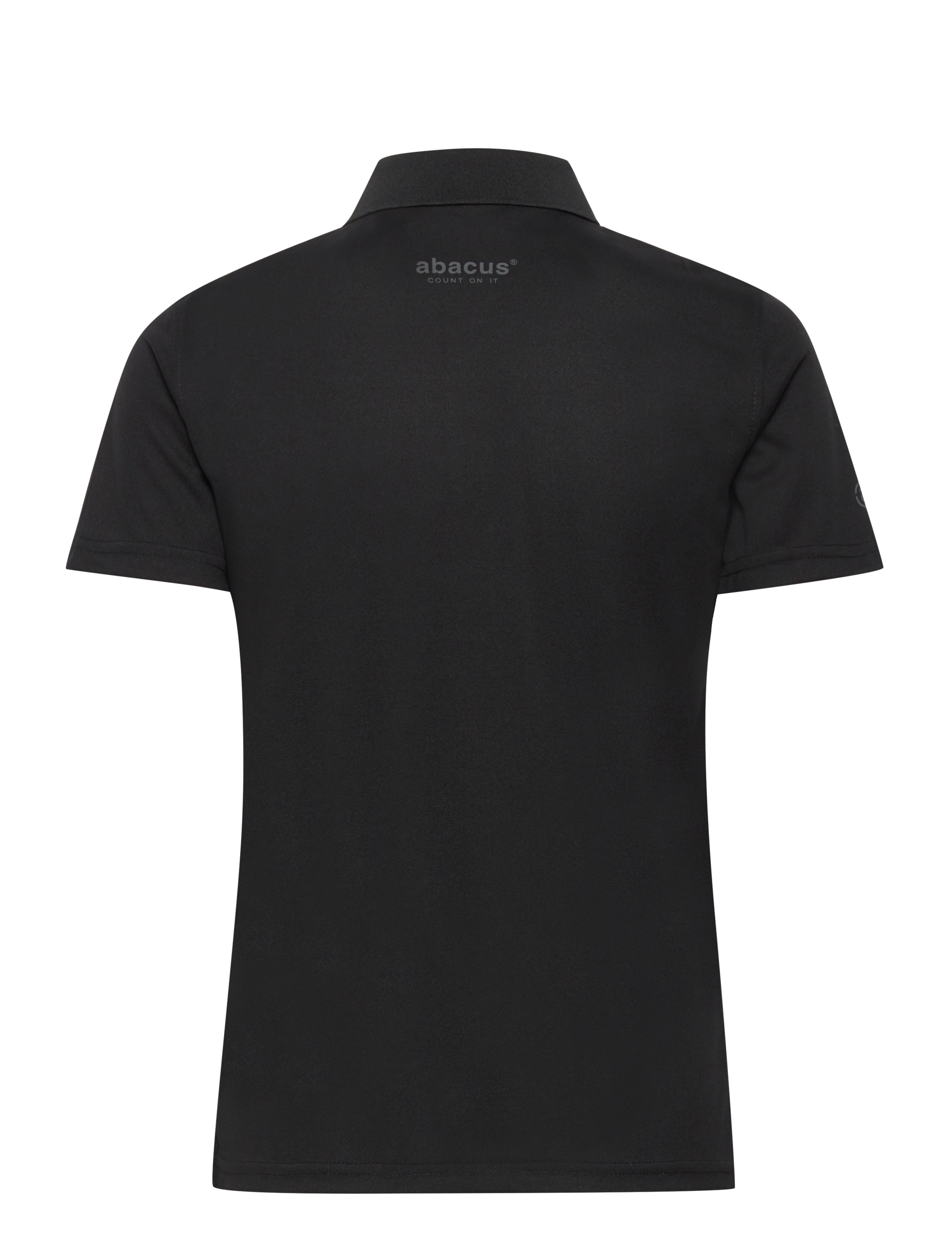 Abacus - Lds Cray drycool polo - oberteile & t-shirts - black - 2