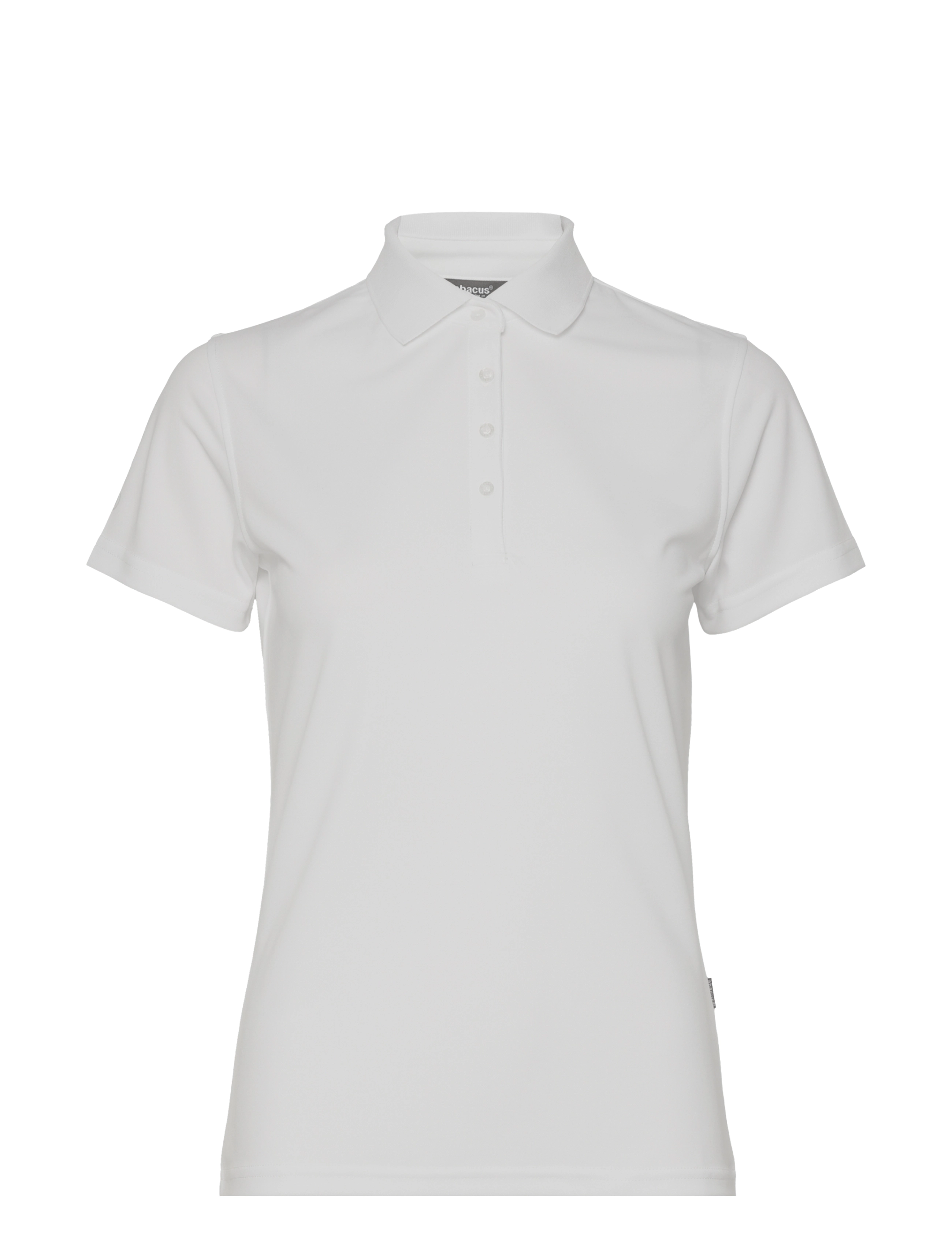 ABACUS Lds Cray Drycool Polo Weiß - XS - Damen