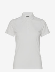 Lds Cray drycool polo - WHITE