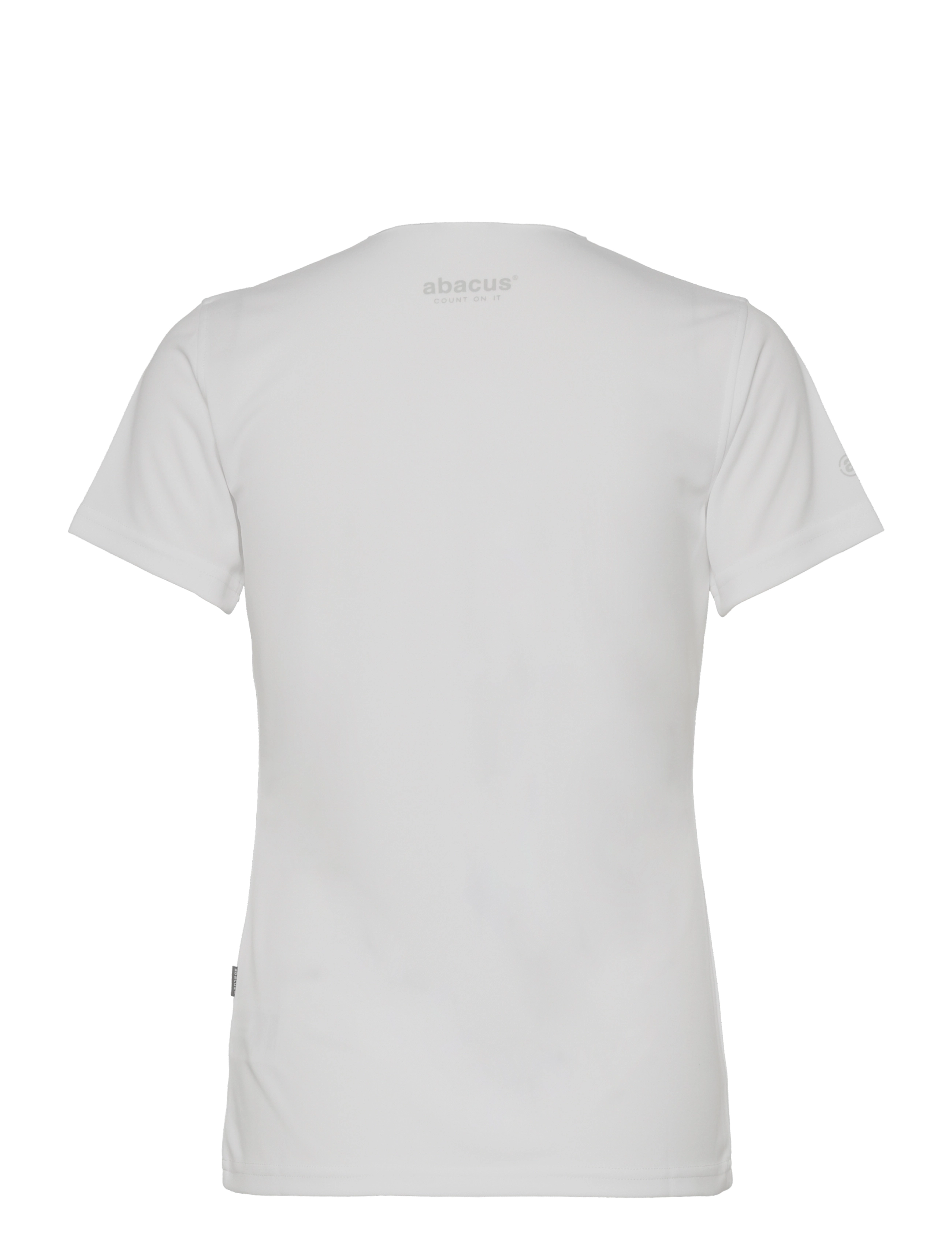 Abacus - Lds Cray drycool polo - oberteile & t-shirts - white - 2