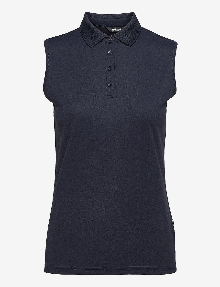 Abacus - Lds Cray drycool sleeveless - oberteile & t-shirts - navy - 1