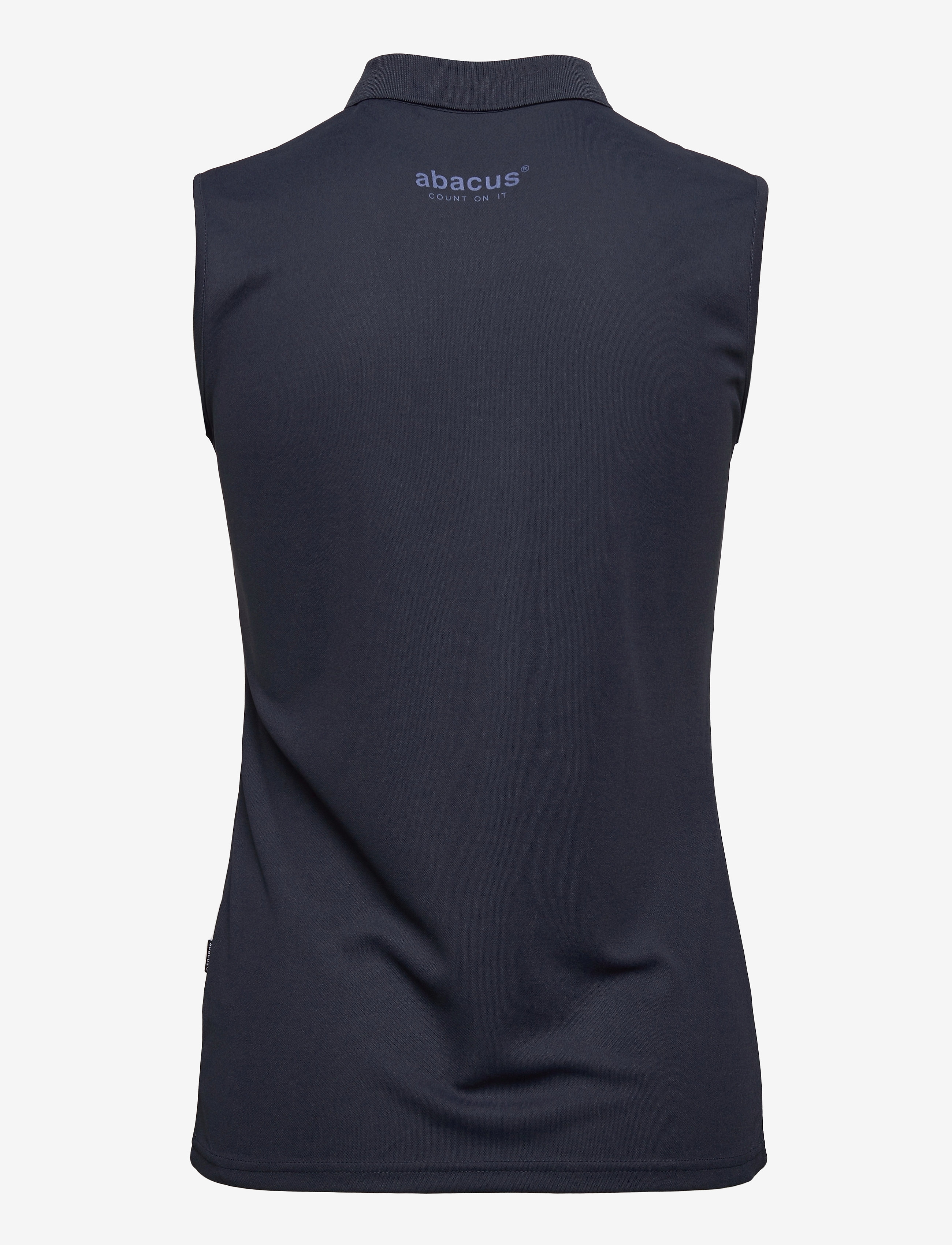 Abacus - Lds Cray drycool sleeveless - oberteile & t-shirts - navy - 2
