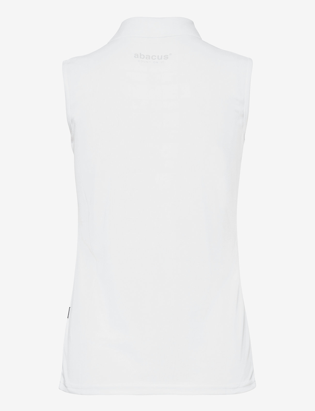 Abacus - Lds Cray sleeveless - polos - white - 1