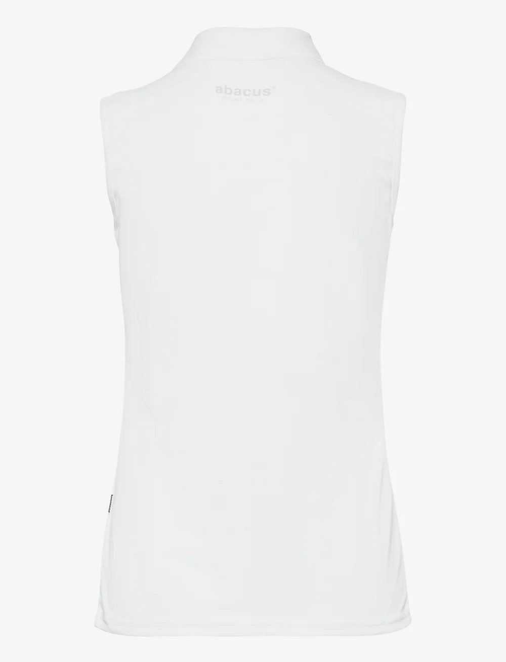 Abacus - Lds Cray drycool sleeveless - oberteile & t-shirts - white - 1