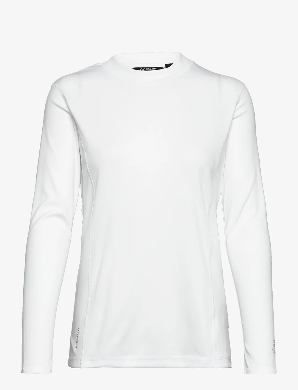 Abacus - Lds Spin longsleeve - langærmede t-shirts - white - 0