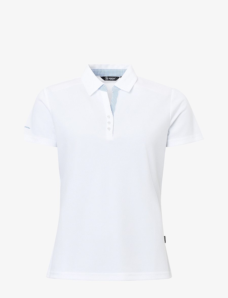 Abacus - Lds Bovey drycool polo - tops & t-shirts - white - 1