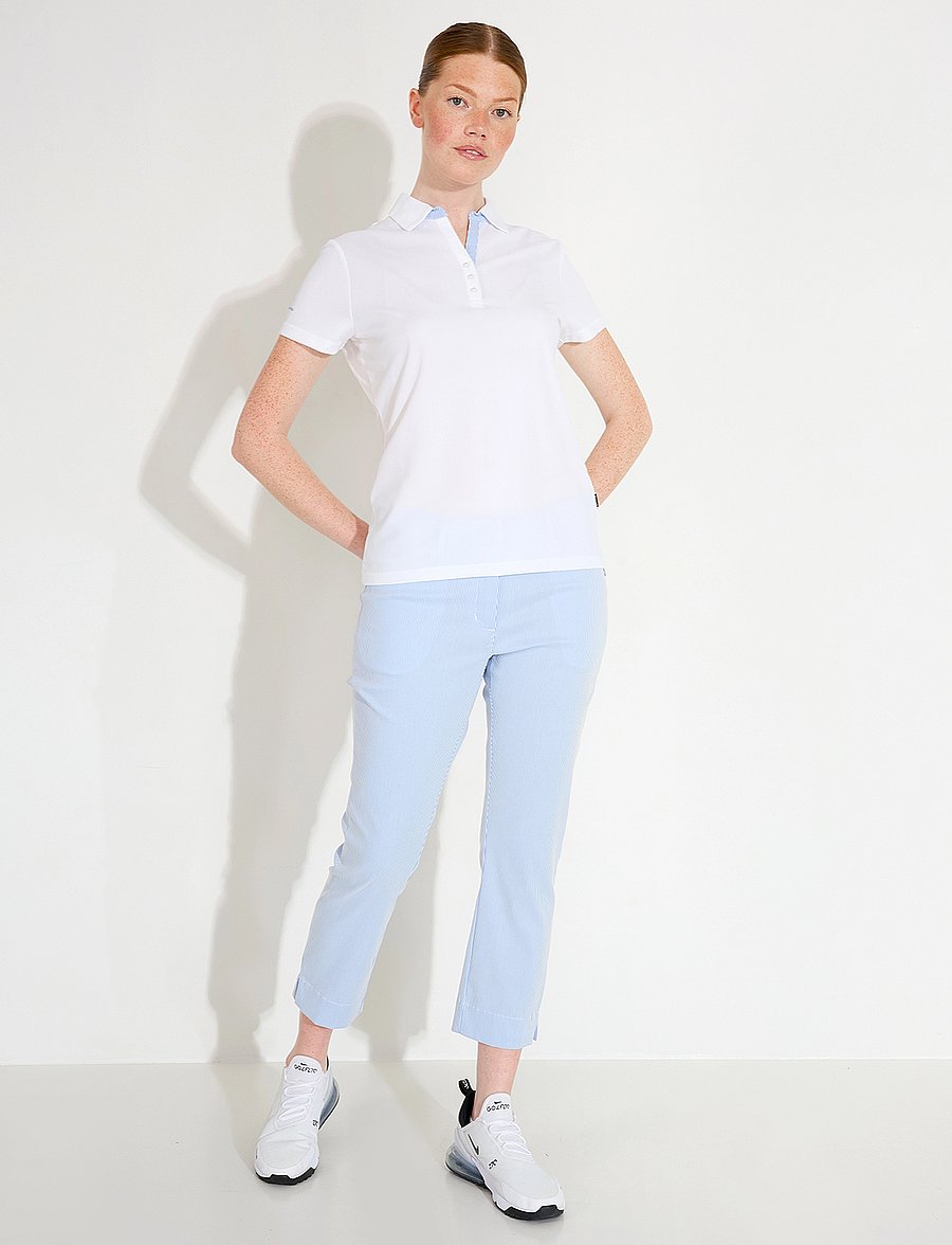Abacus - Lds Bovey drycool polo - tops & t-shirts - white - 3