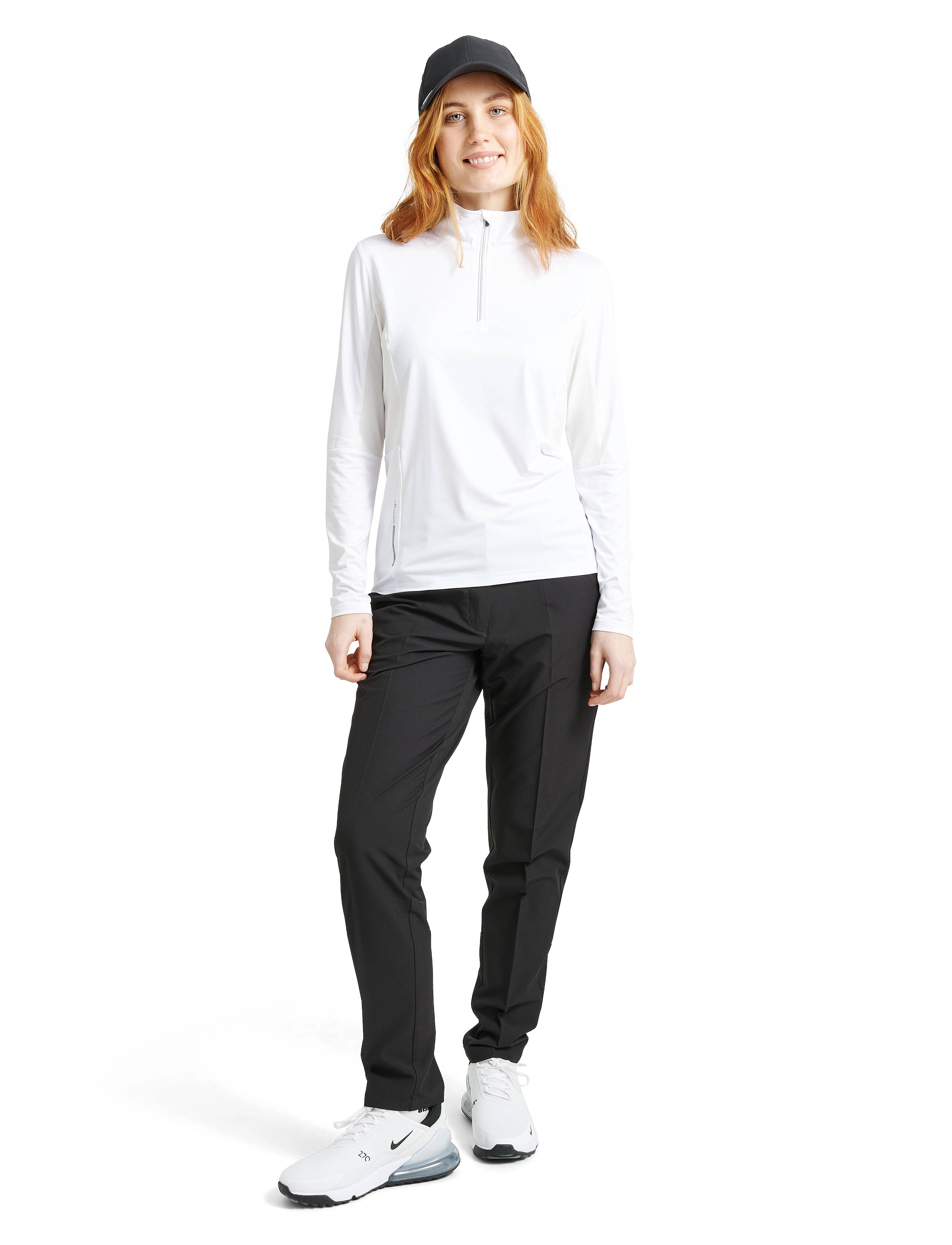Abacus Lds Colinas Longsleeve, XS, Sweatshirts & Hoodies, Weiß - Fleeces Midlayers, Frauen