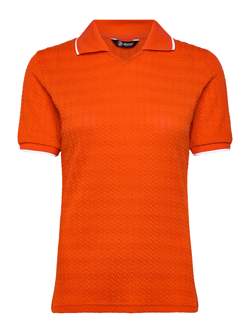 Abacus - Lds Sand halfsleeve - tops & t-shirts - poppy red - 0