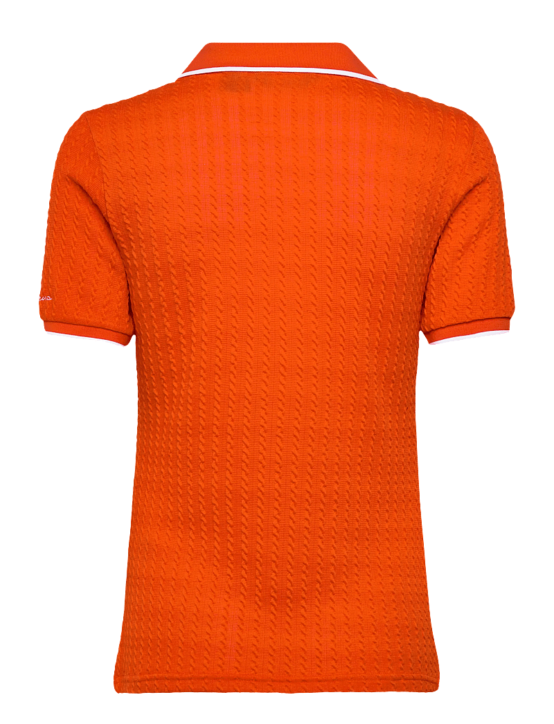 Abacus - Lds Sand halfsleeve - tops & t-shirts - poppy red - 1