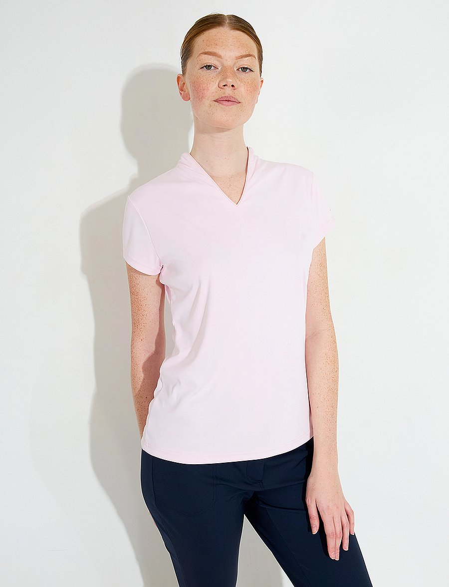 Abacus - Lds Hammel recycled cupsleeve - oberteile & t-shirts - lt.pink - 0