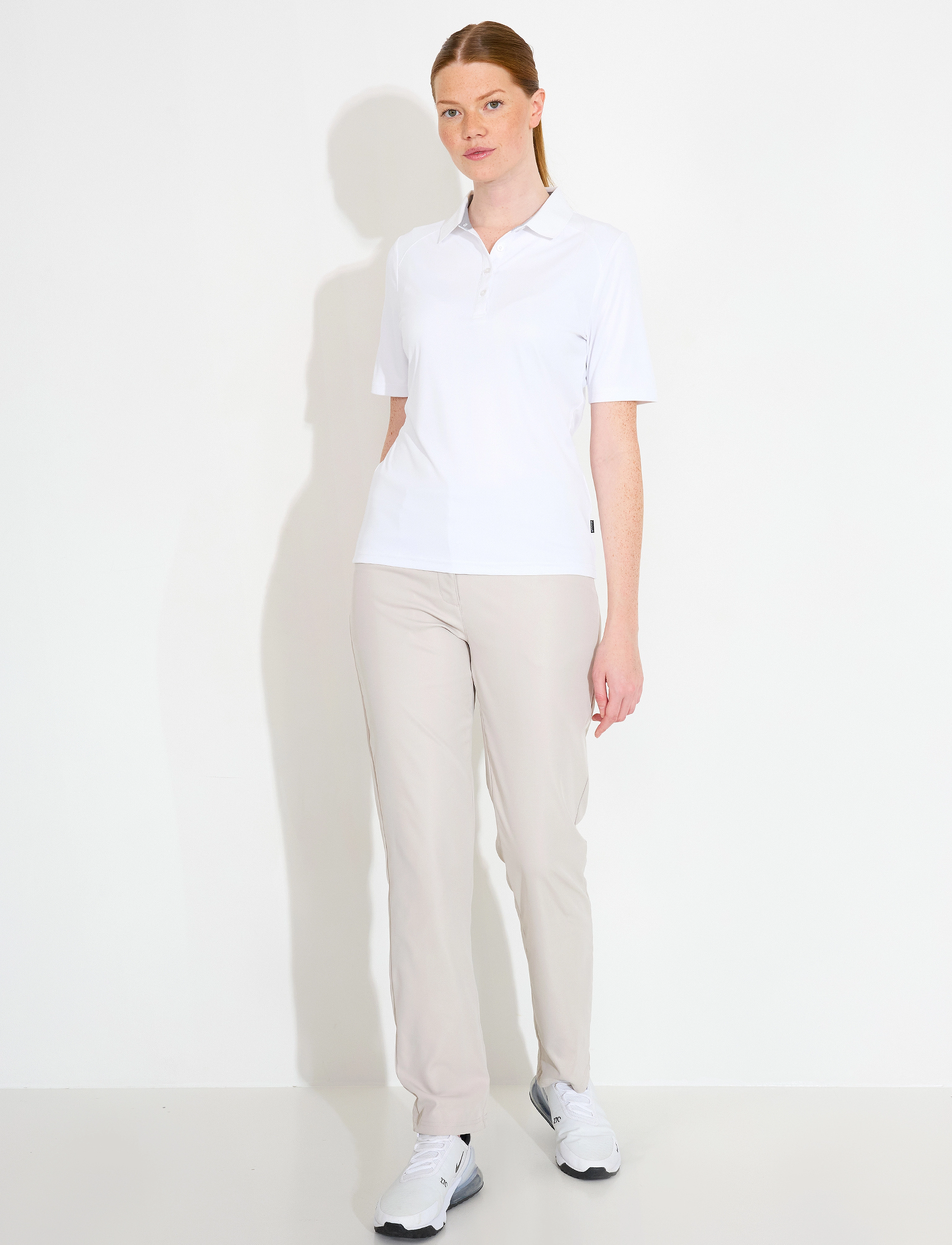 Abacus - Lds Hammel recycled halfsleeve - pikeepaidat - white - 3