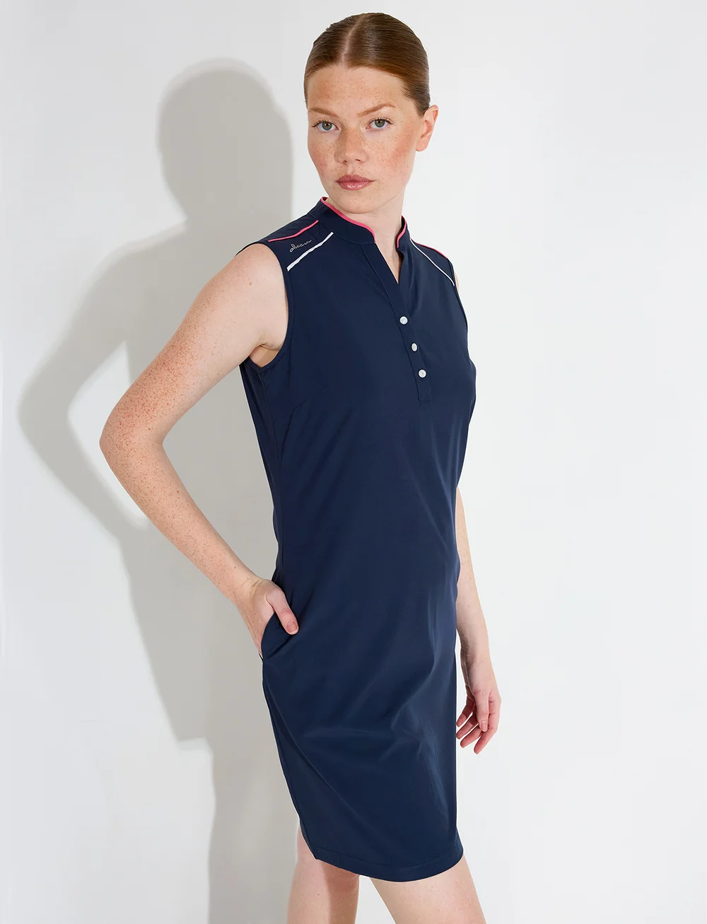 Abacus - Lds Manga dress - kleider & röcke - navy - 0