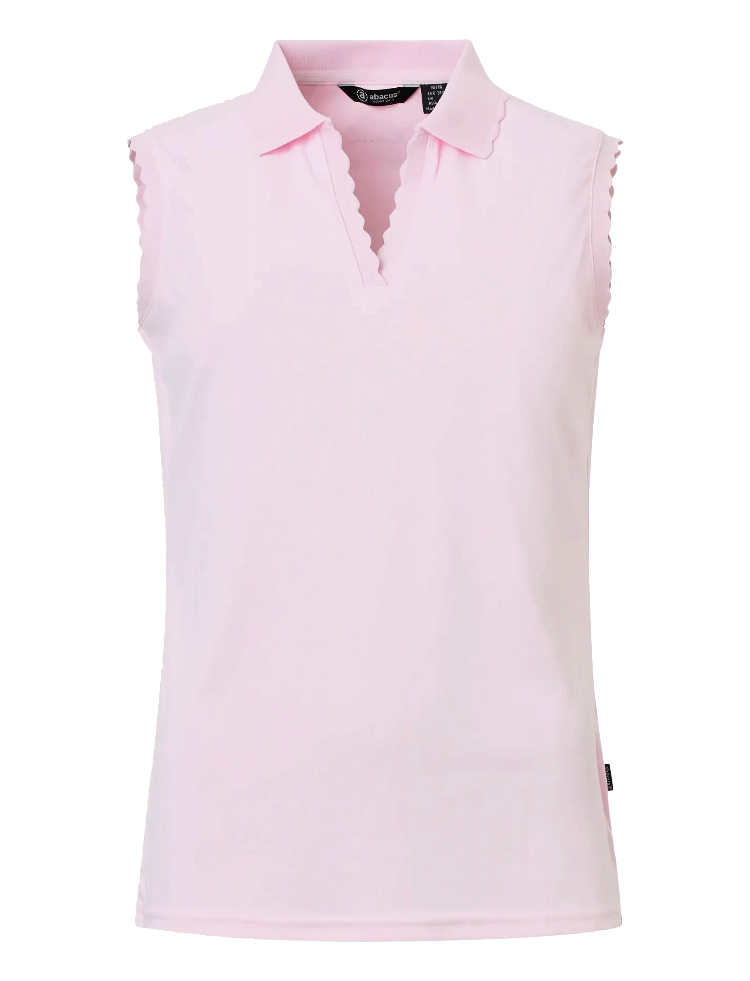 Abacus Lds Victoria drycool sleeveless - Tøj - LT.PINK / pink/rose
