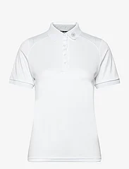 Abacus - Lds Hammel drycool polo - toppe & t-shirts - white - 0