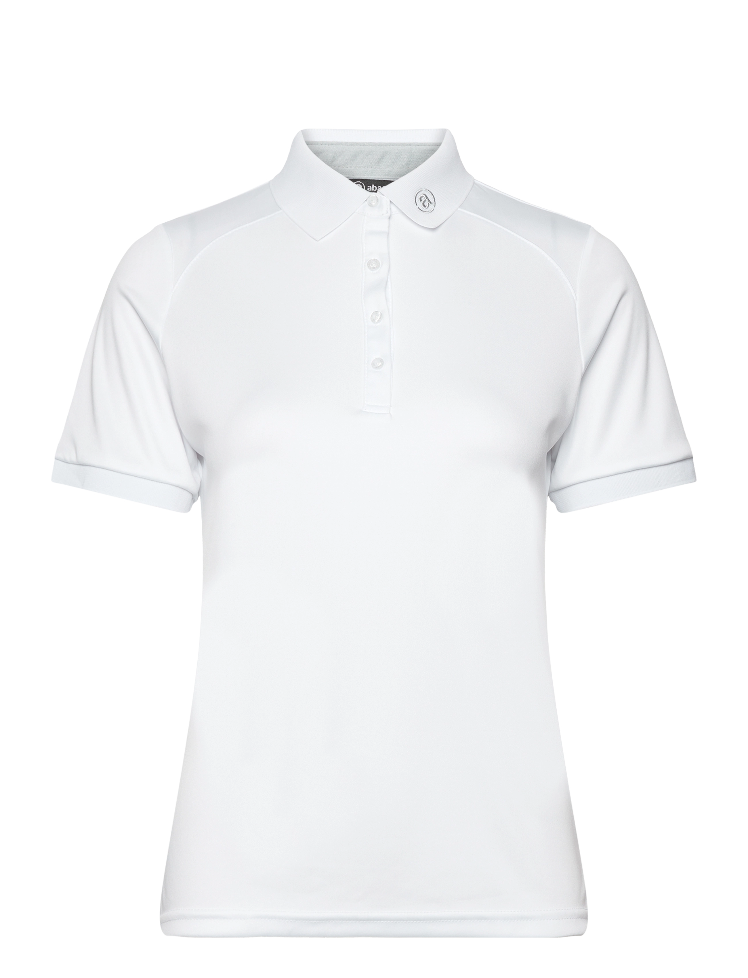 Abacus - Lds Hammel drycool polo - pikéer - white - 0