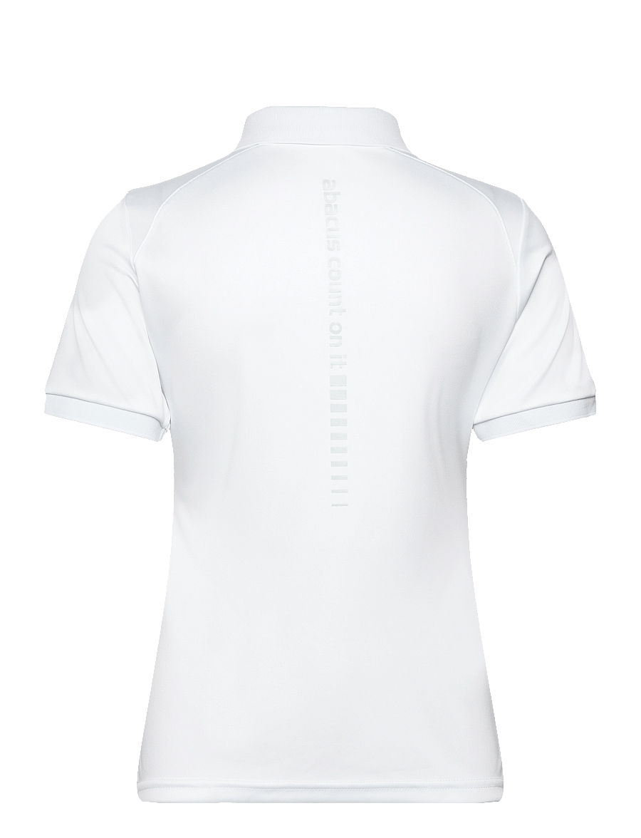 Abacus - Lds Hammel drycool polo - pikéer - white - 1