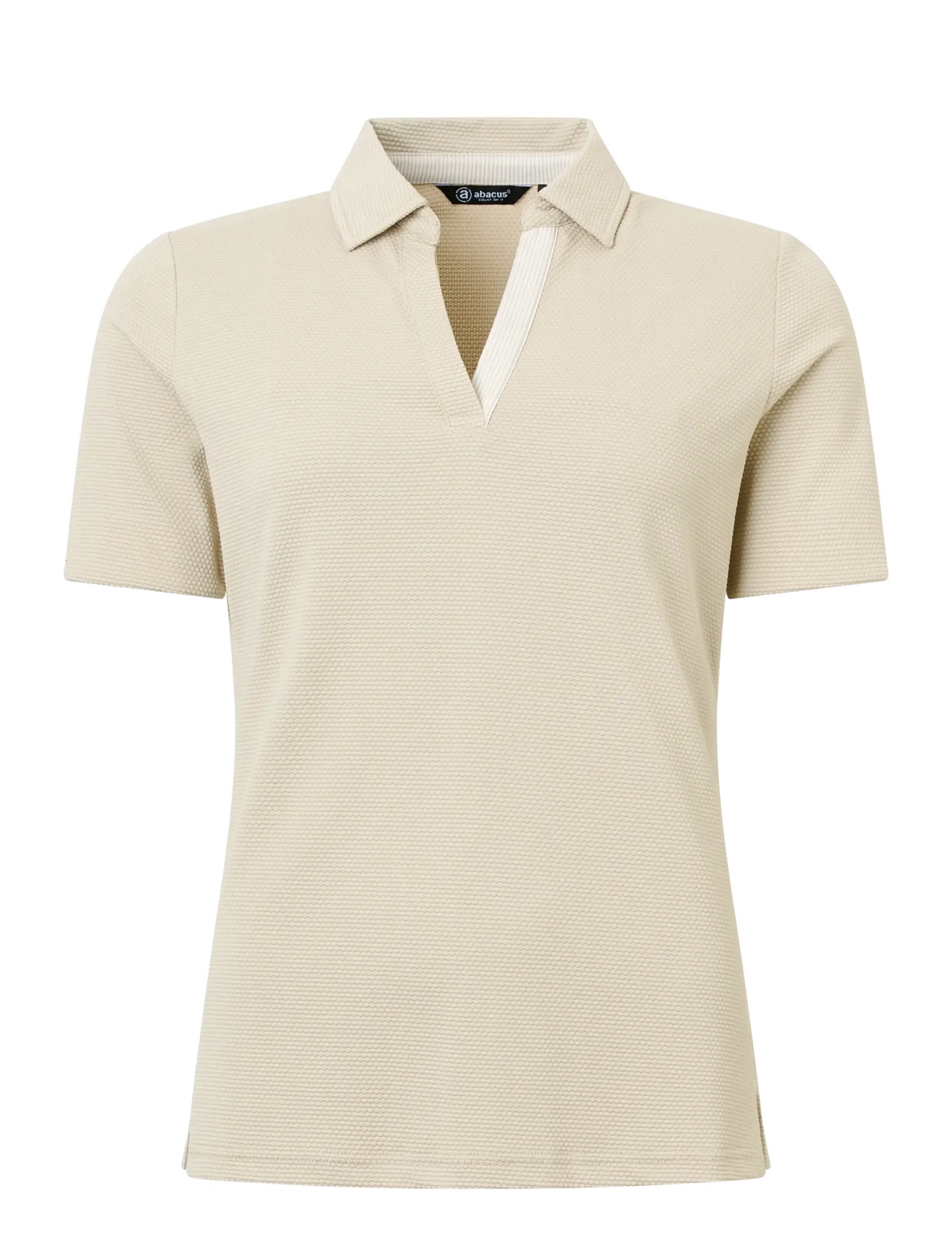 ABACUS Lds Bovey Halfsleeve Beige - XS - Damen