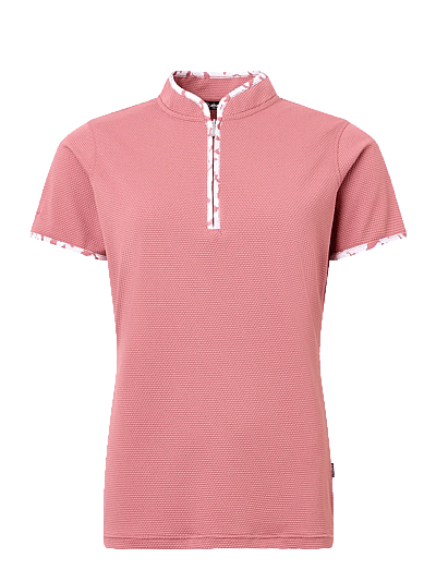 Abacus Lds Victoria polo - Överdelar - DUSTY ROSE / pink/rose