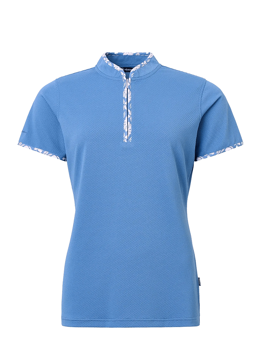 Abacus - Lds Victoria polo - oberteile & t-shirts - horizon flower - 1