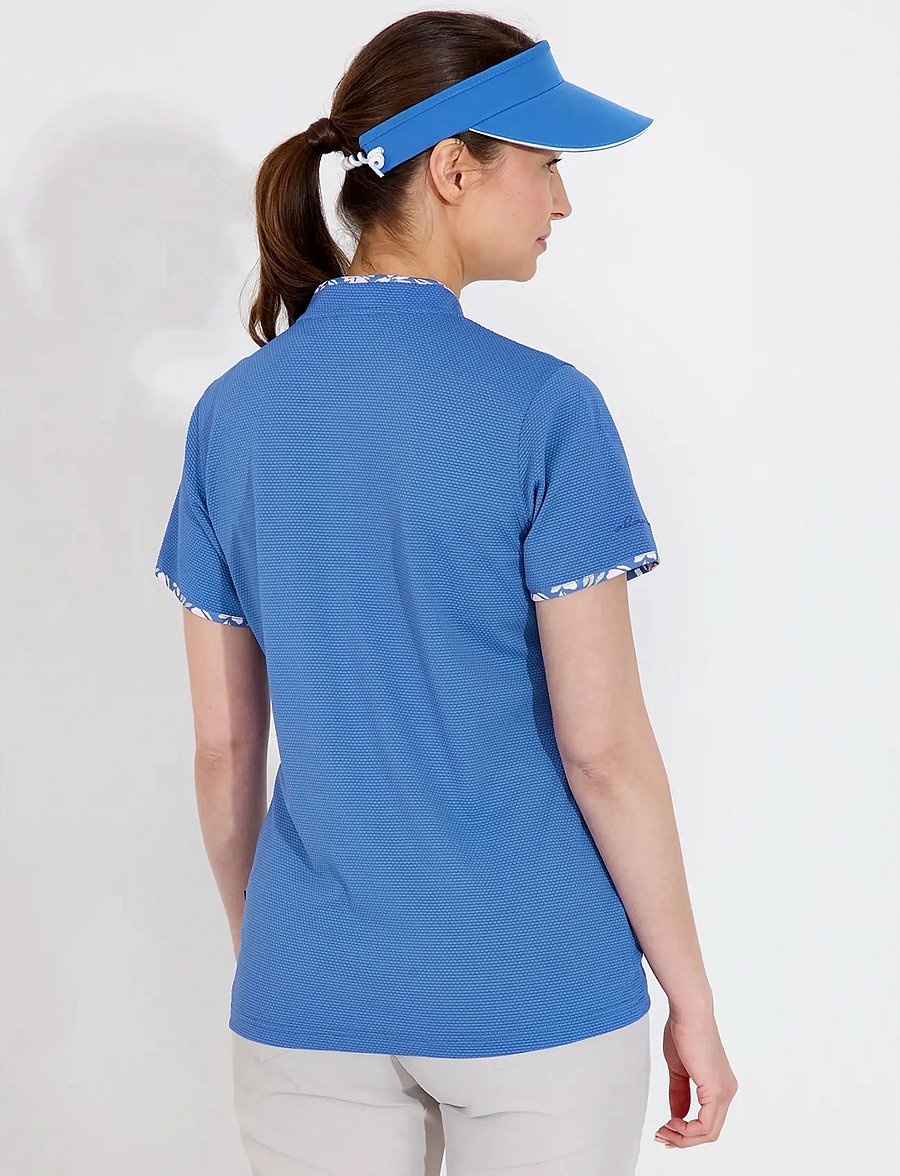 Abacus - Lds Victoria polo - oberteile & t-shirts - horizon flower - 2