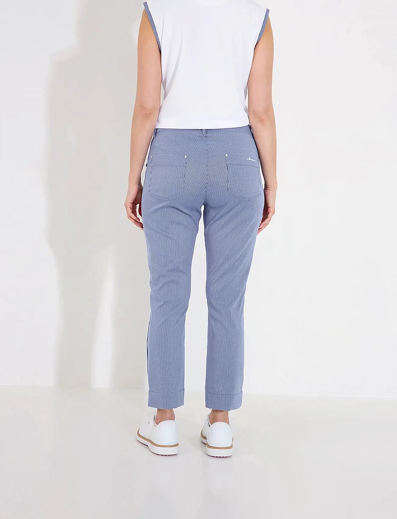 Abacus - Lds Bovey 7/8 trousers - golfbyxor - horizon blue - 2