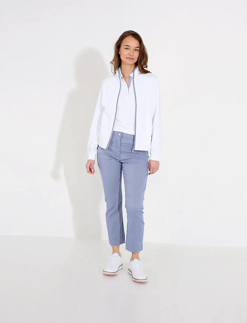 Abacus - Lds Bovey 7/8 trousers - golfbyxor - horizon blue - 3