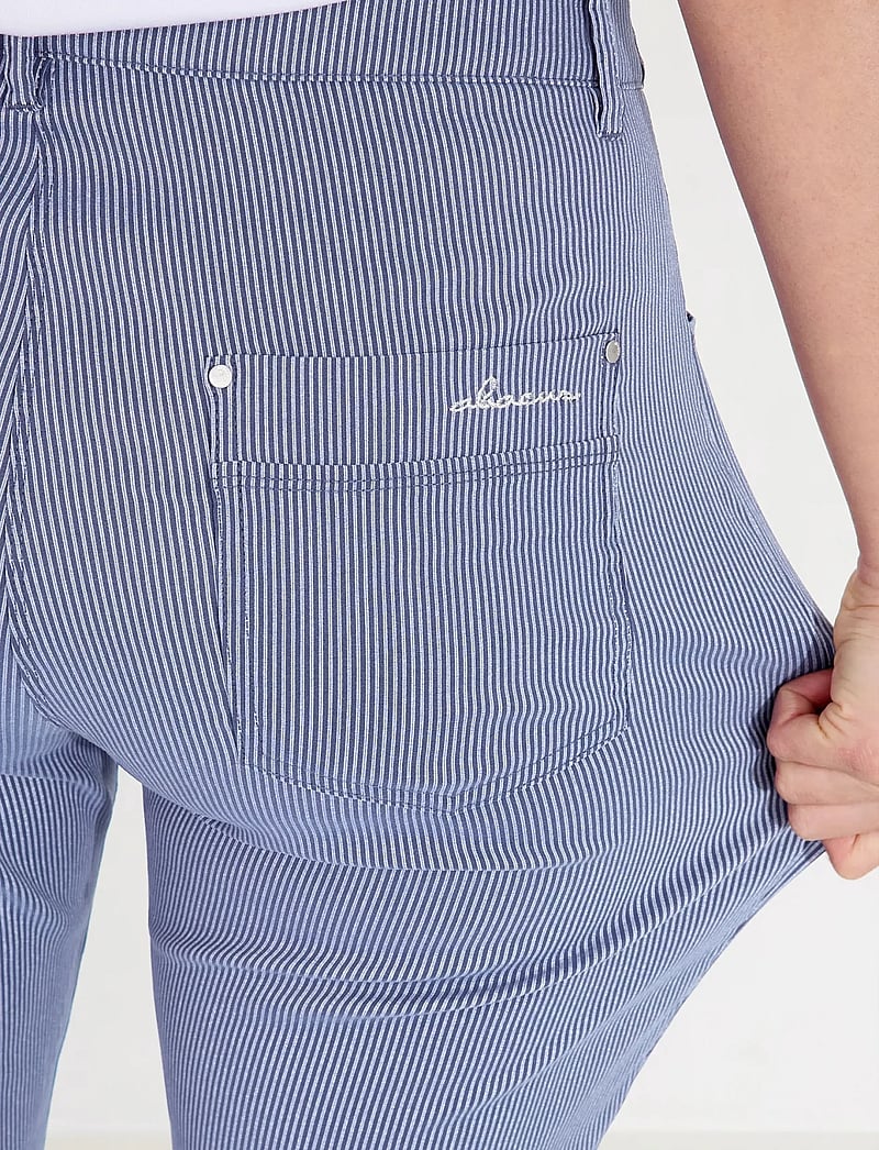 Abacus - Lds Bovey 7/8 trousers - golfbyxor - horizon blue - 4