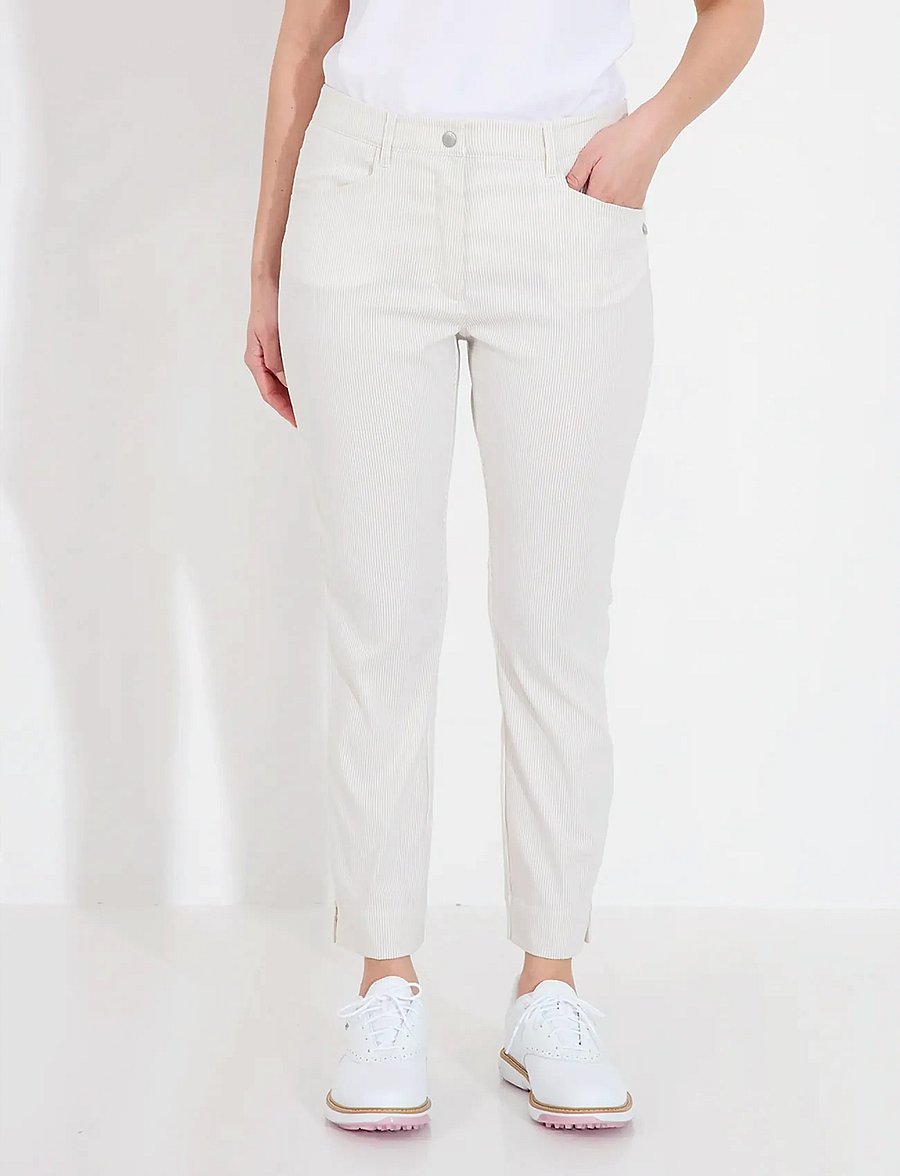 Abacus - Lds Bovey 7/8 trousers - golfbukser - lt.sand - 0